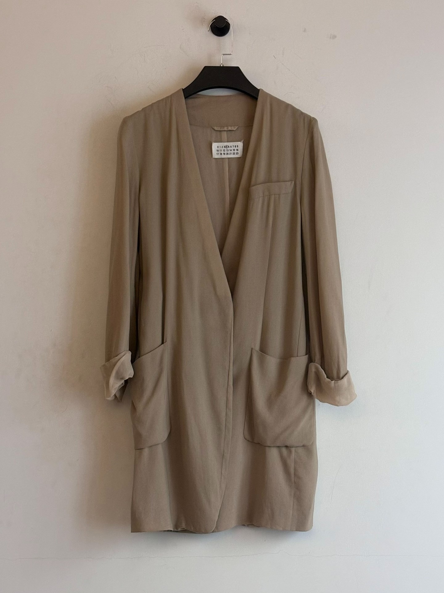 Maison Martin Margiela SS2011 Collarless Coat