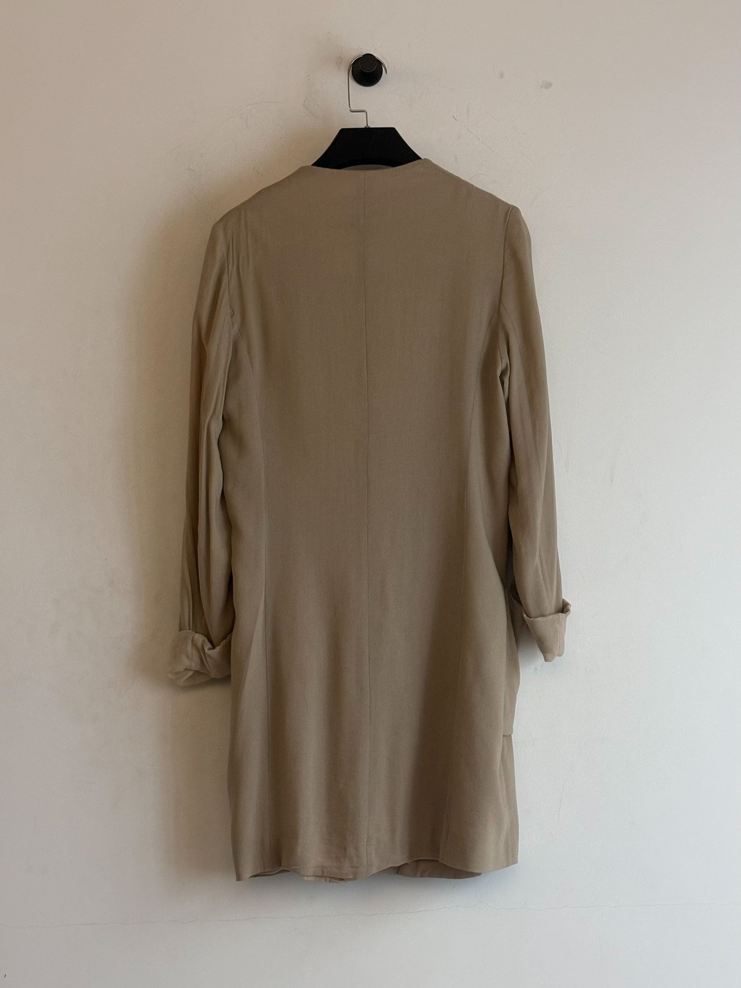 Maison Martin Margiela SS2011 Collarless Coat — back