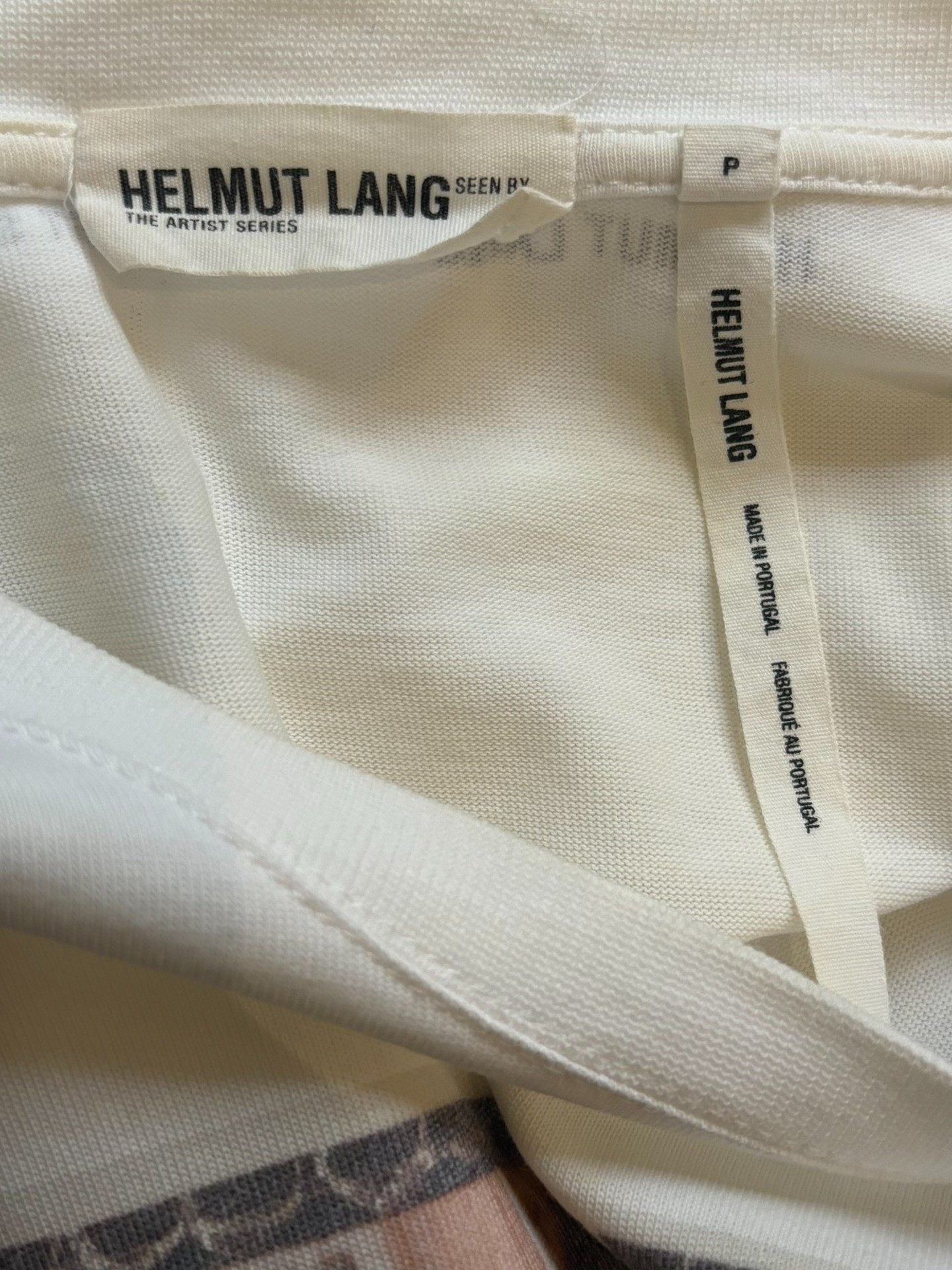 Helmut Lang Long Sleeve T-Shirt — label