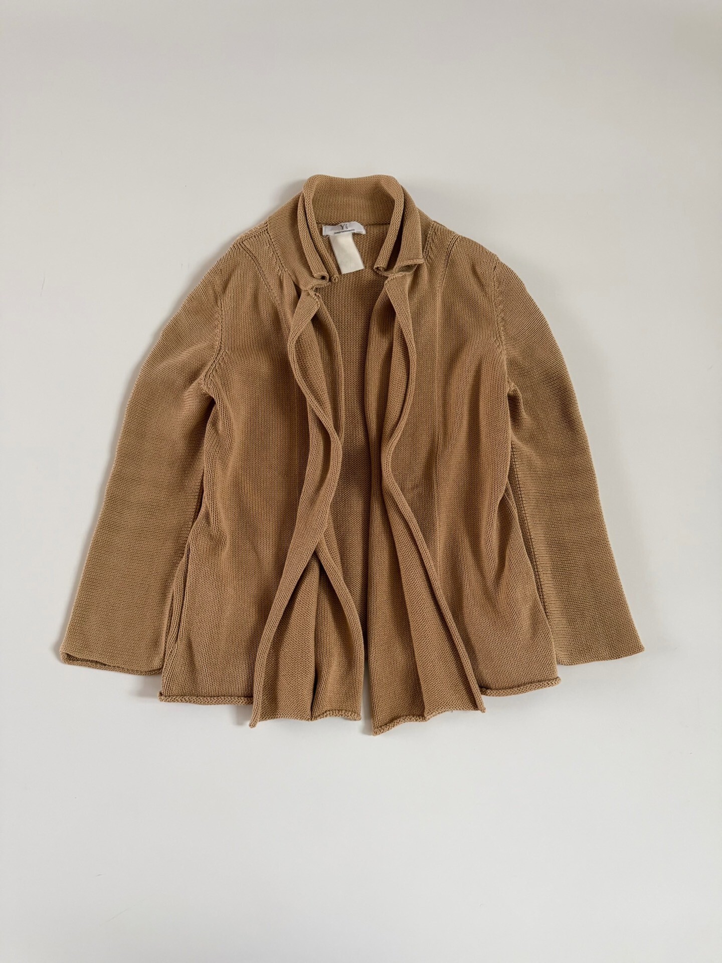 Y's Double-front Wool Cardigan