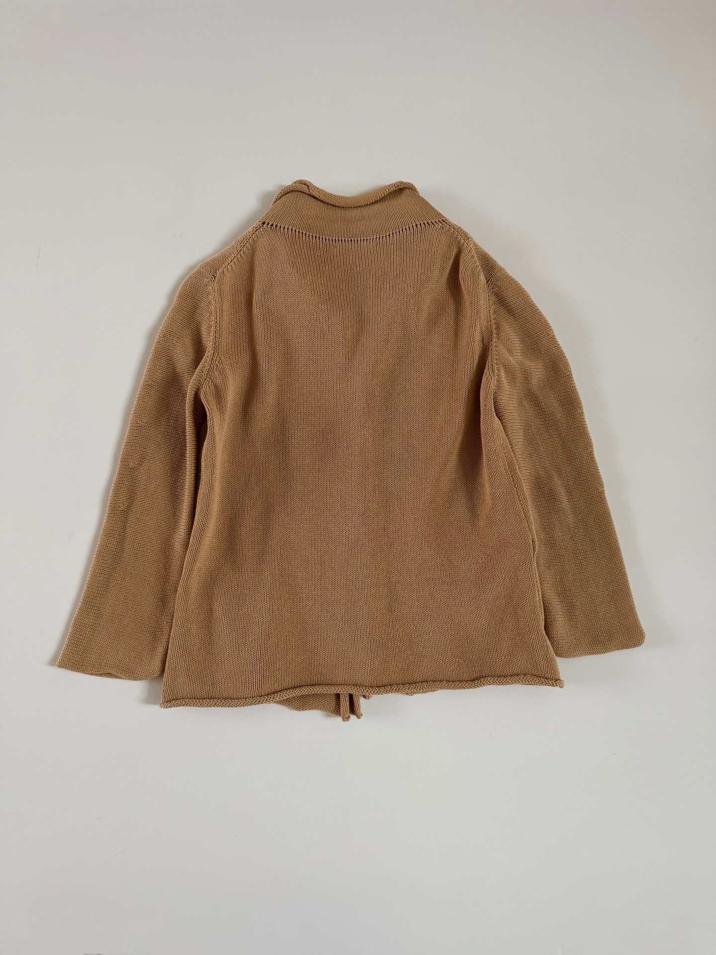 Y's Double-front Wool Cardigan — detail
