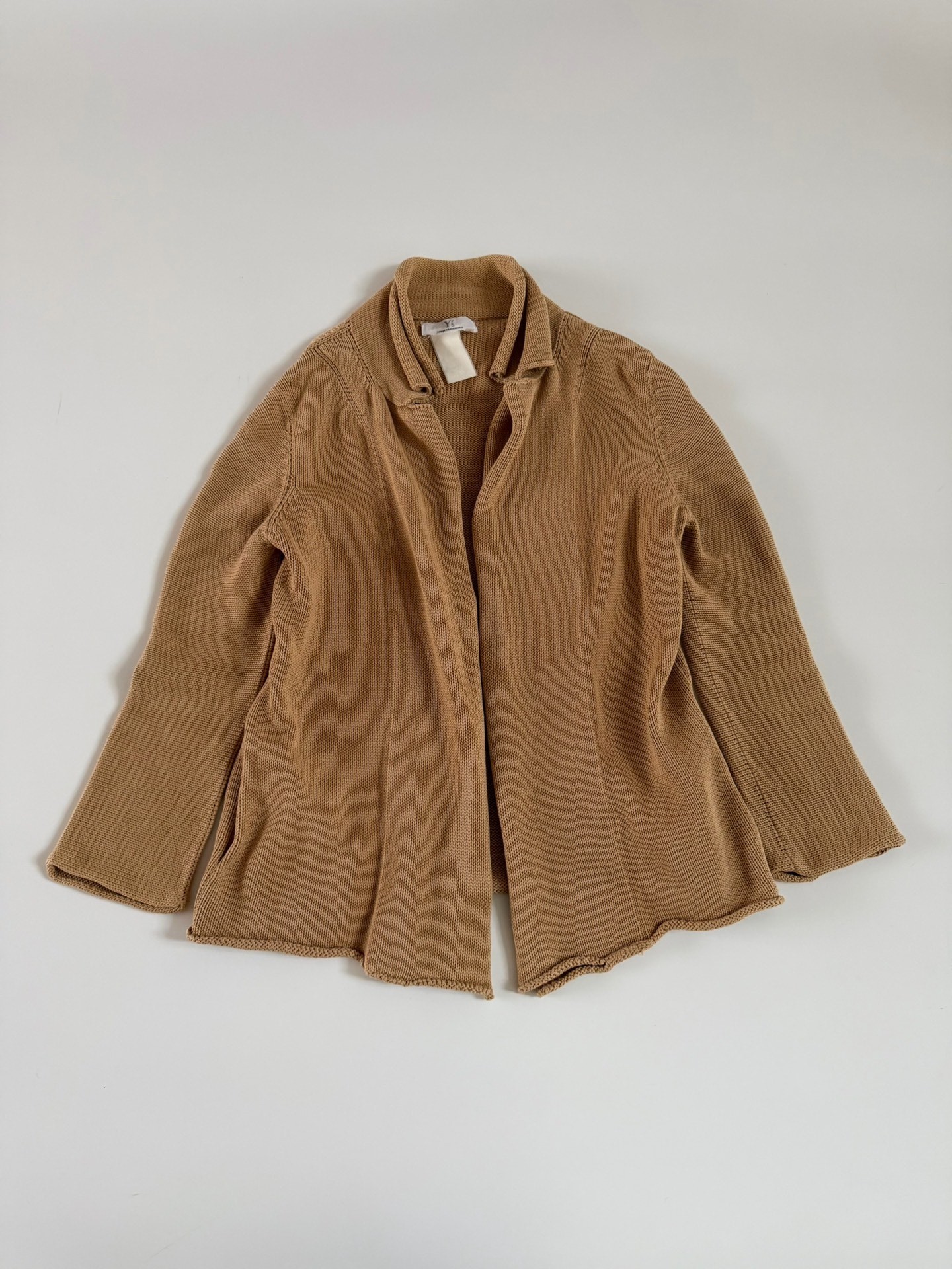 Y's Double-front Wool Cardigan — front