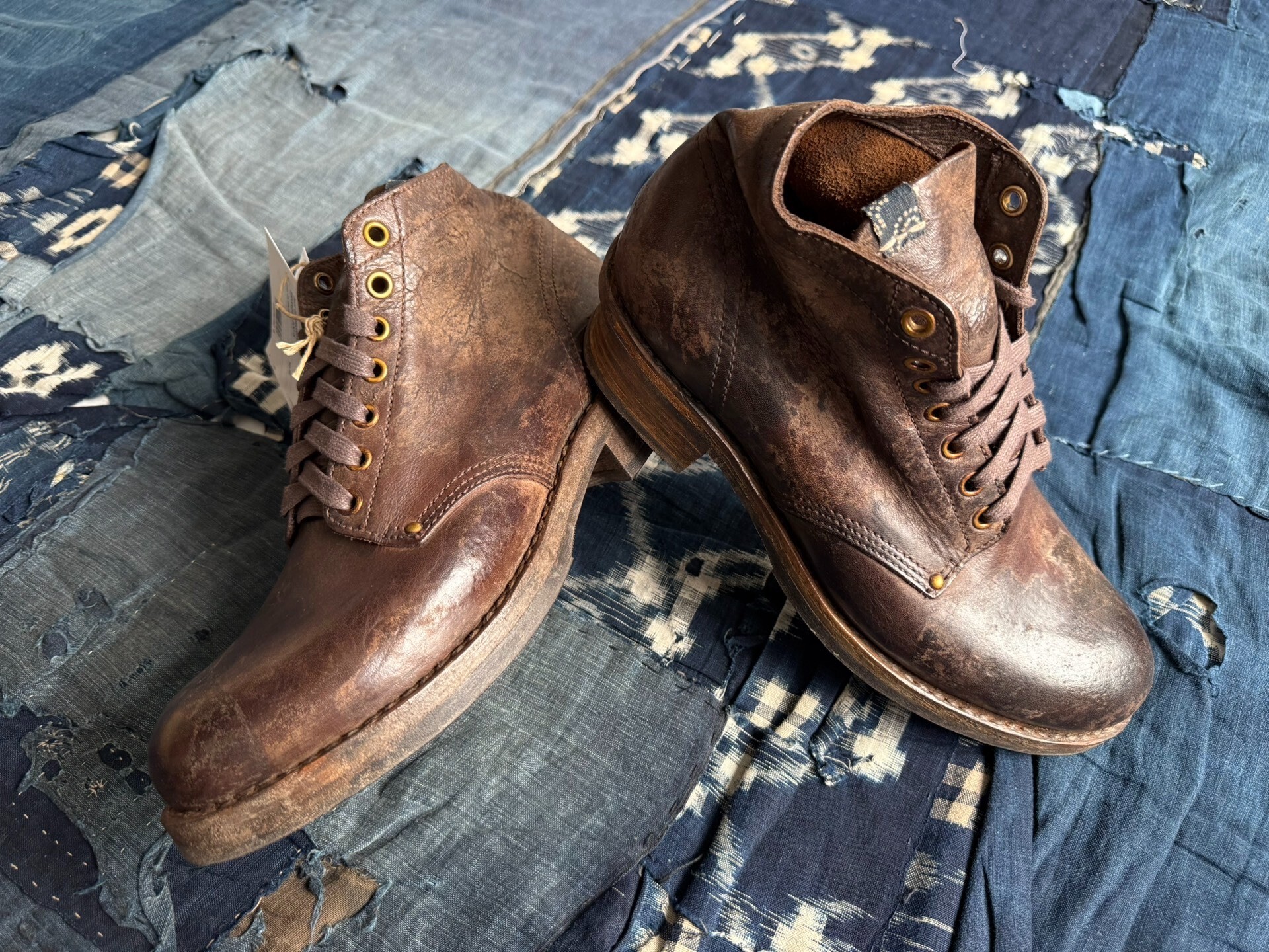 VISVIM 26SS ICT Brigadier Boot — front