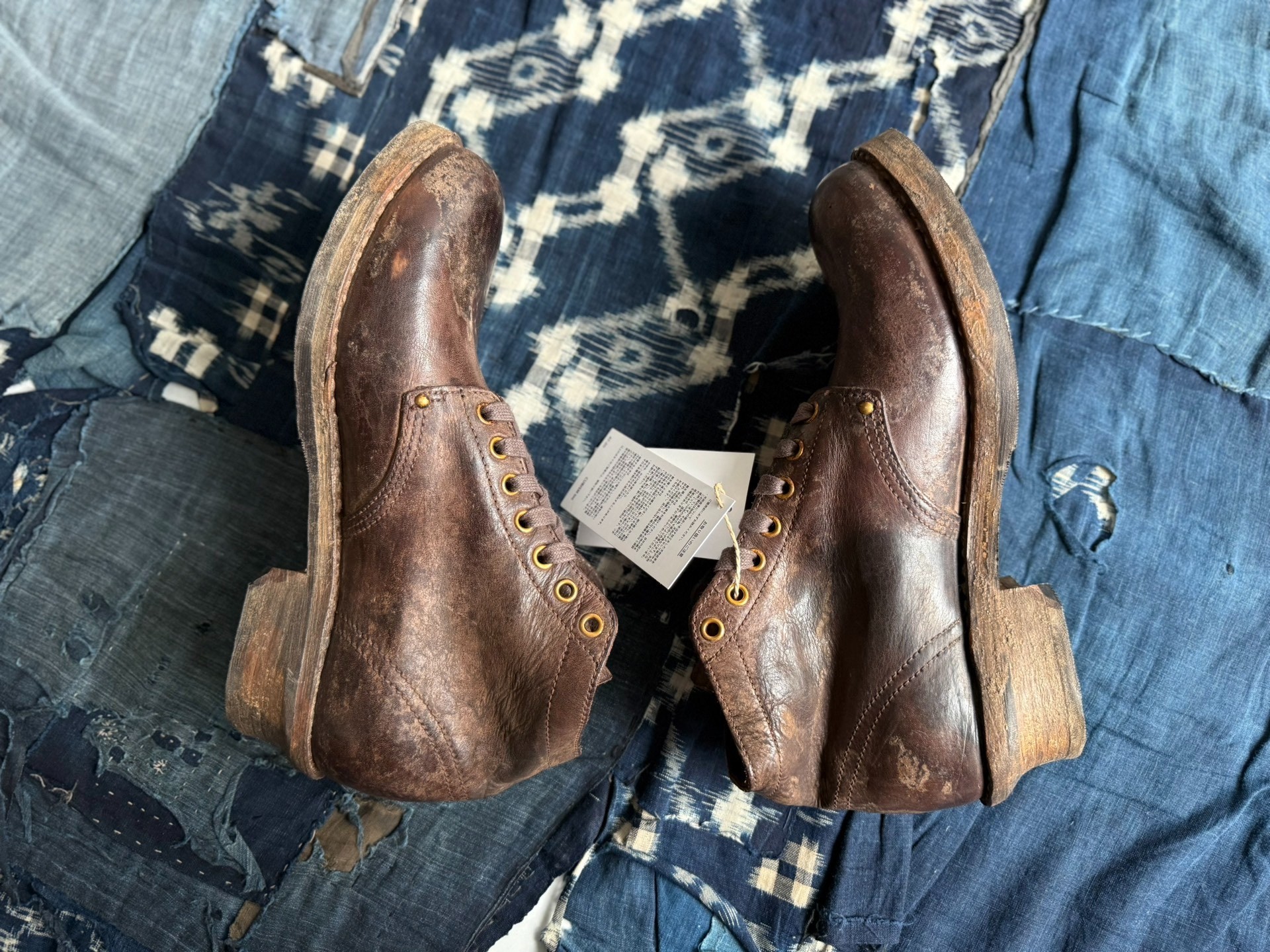VISVIM 26SS ICT Brigadier Boot — label