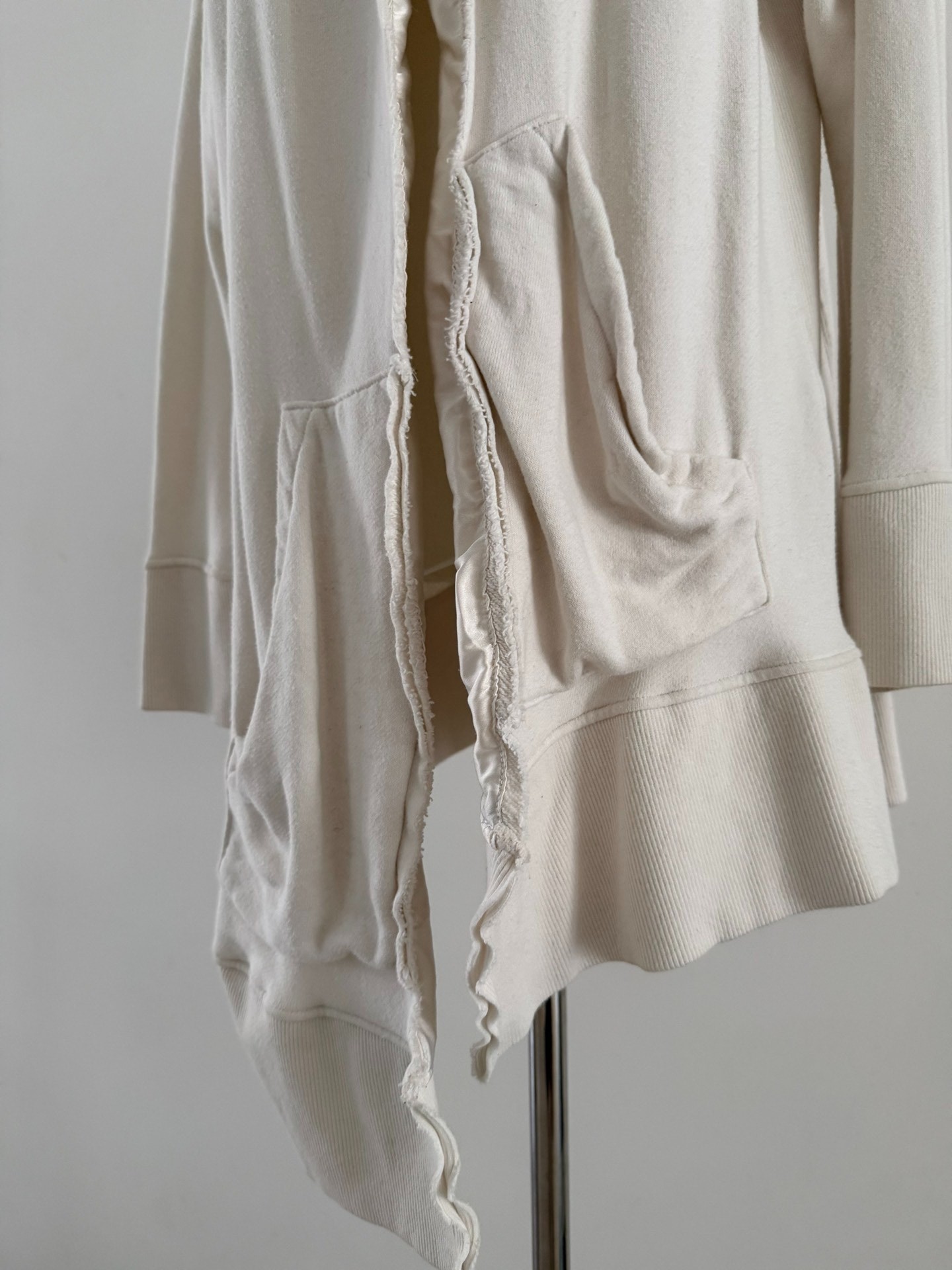 Undercover 04SS Asymmetric Hoodie — back