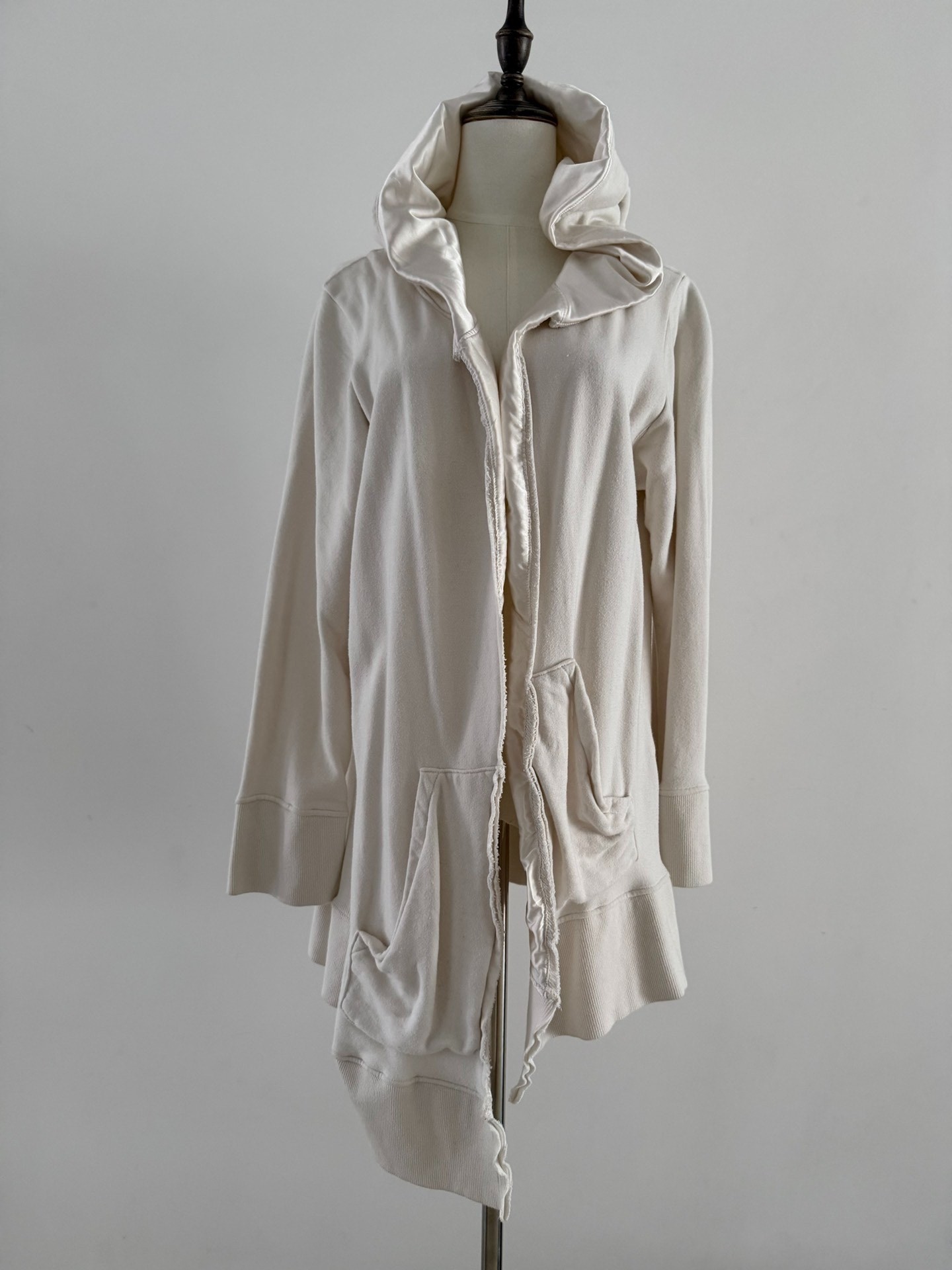 Undercover 04SS Asymmetric Hoodie — front