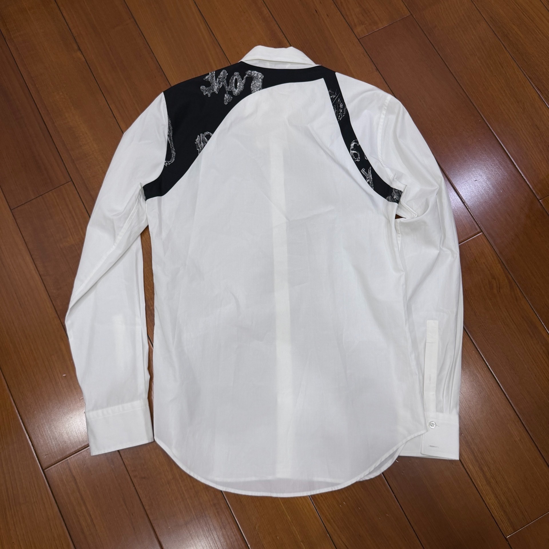 Alexander McQueen SS24 Floral Button Shirt — front