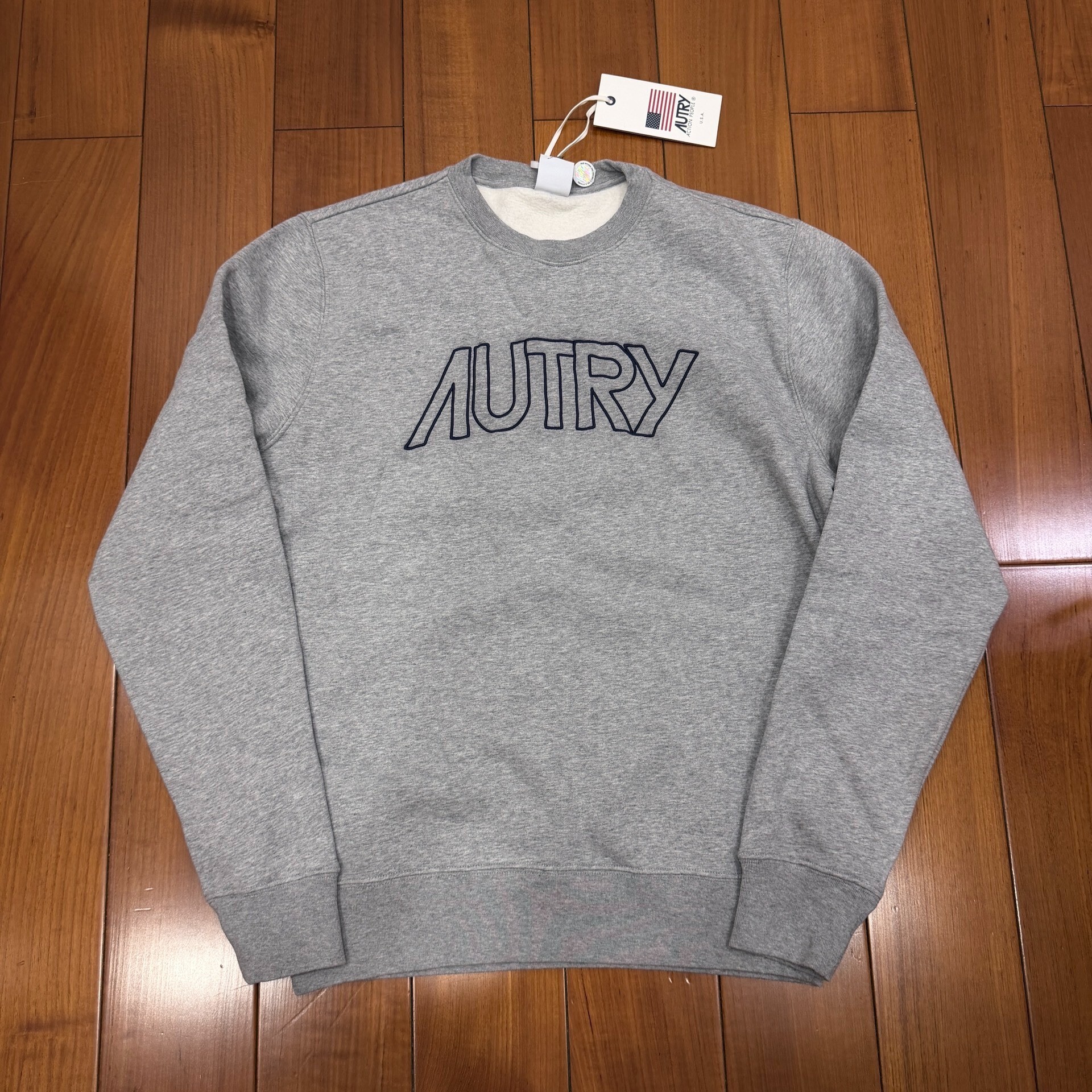 Autry Gray Crewneck Sweatshirt