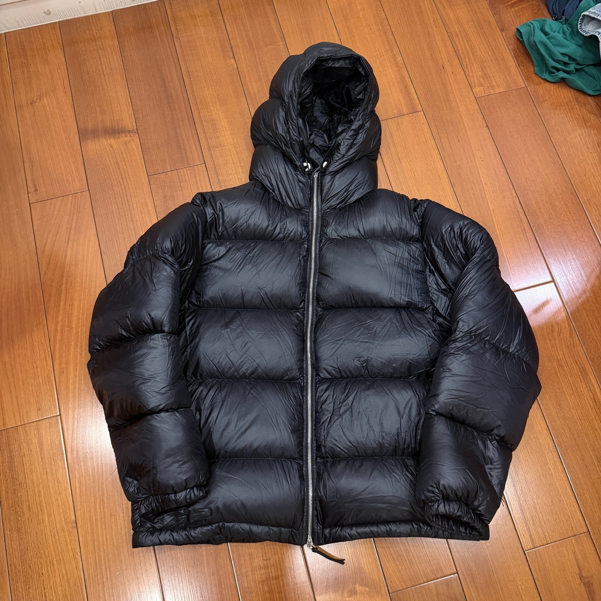 Jil Sander Black Down Puffer Jacket
