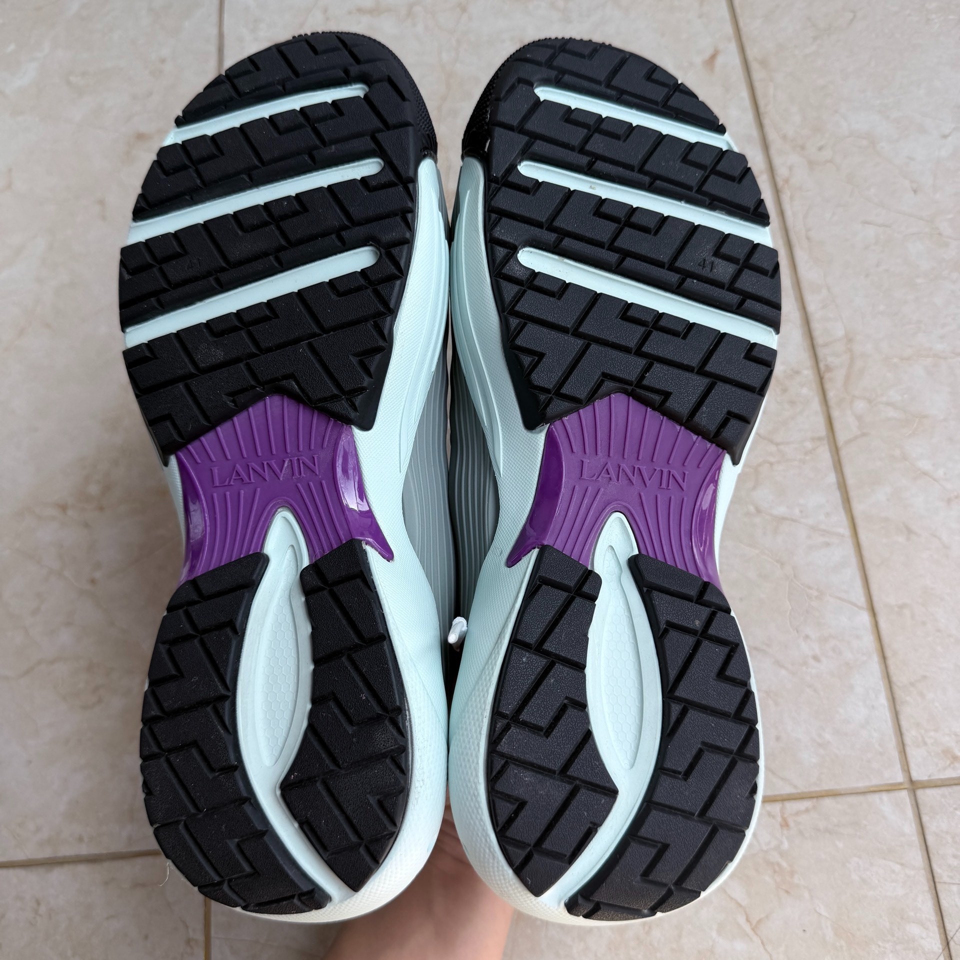 Lanvin Flash-X Sneakers — label