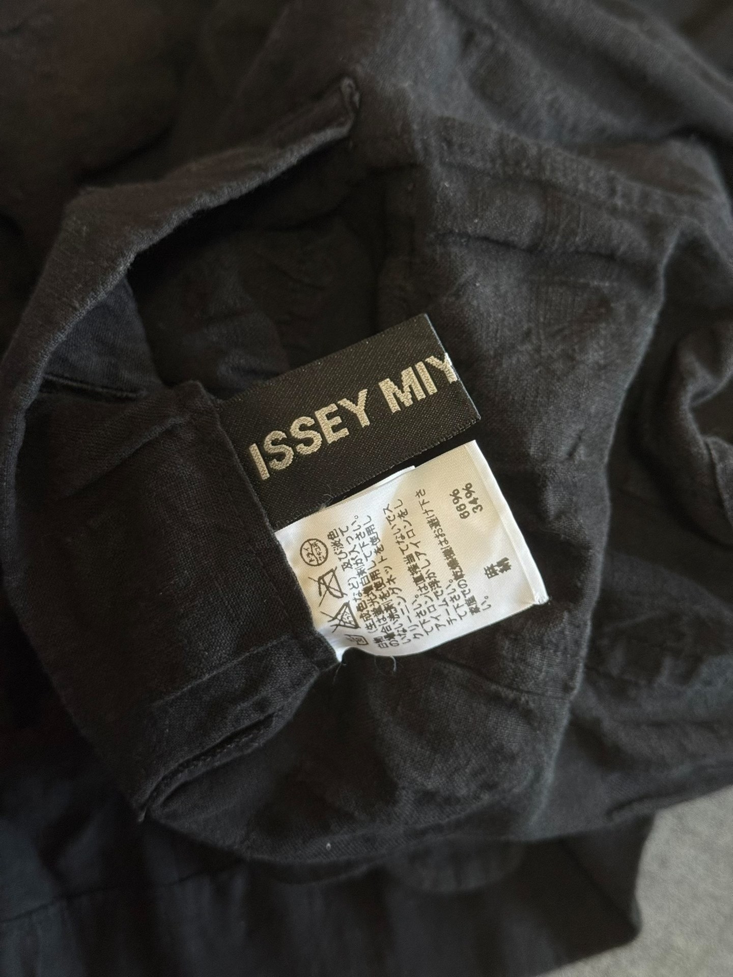 Issey Miyake Men Pleated Jacket — back