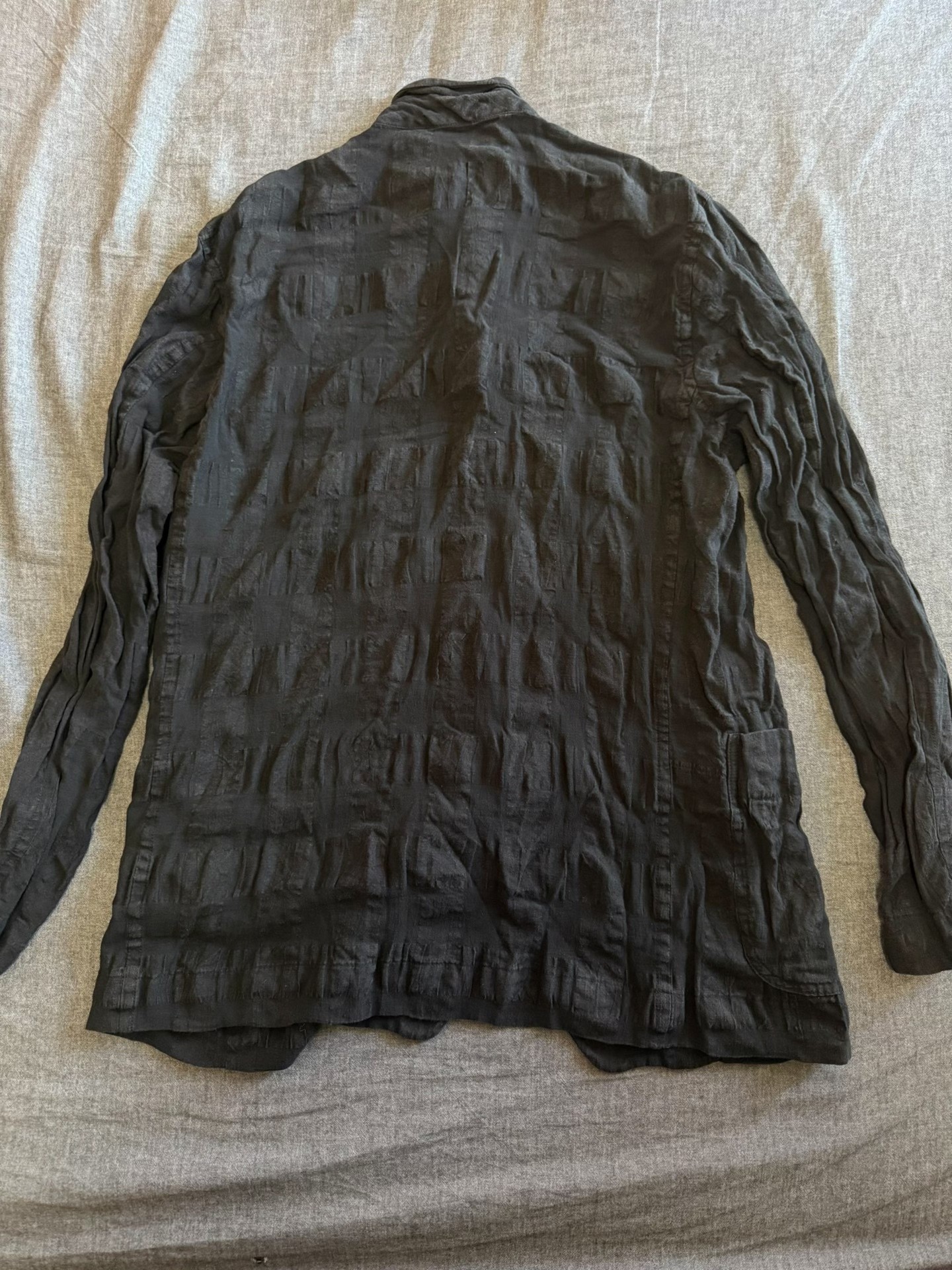 Issey Miyake Men Pleated Jacket — front