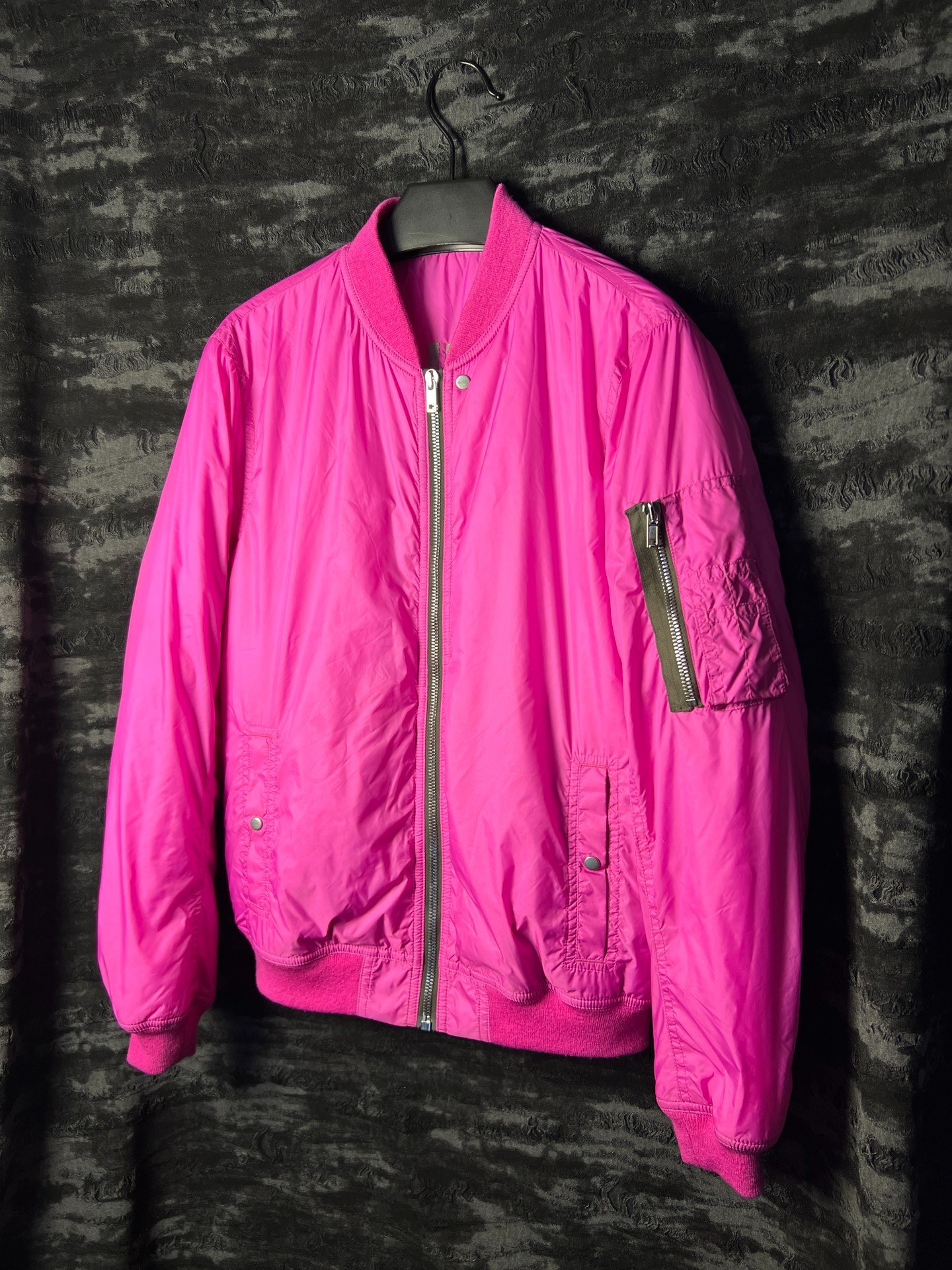 RickOwens 23FW MA1 Jacket — detail