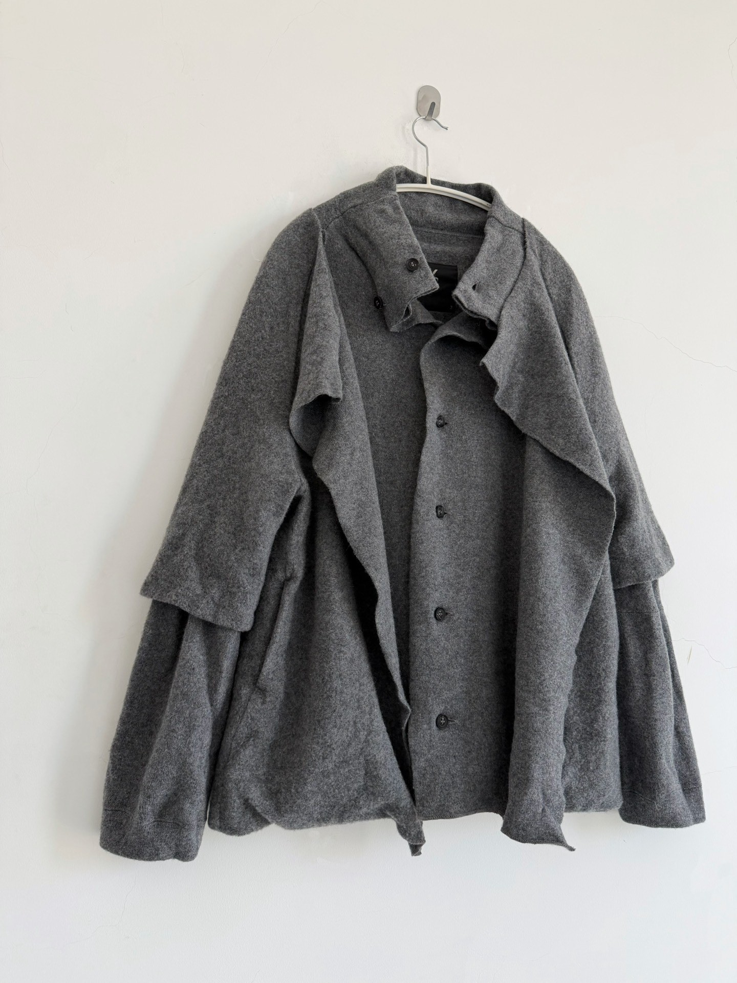 Y's Double-Knit Wool Top — front
