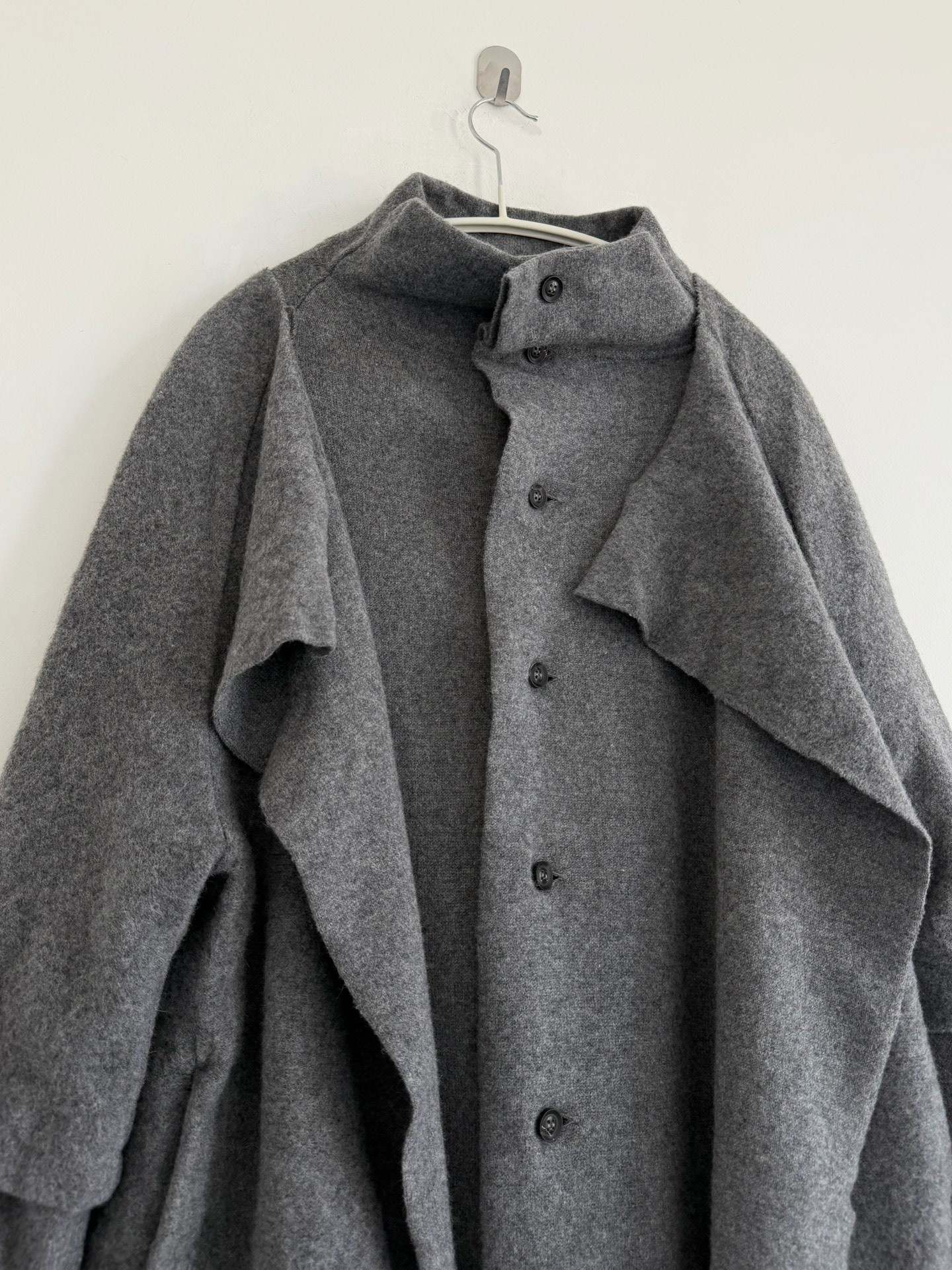 Y's Double-Knit Wool Top — back