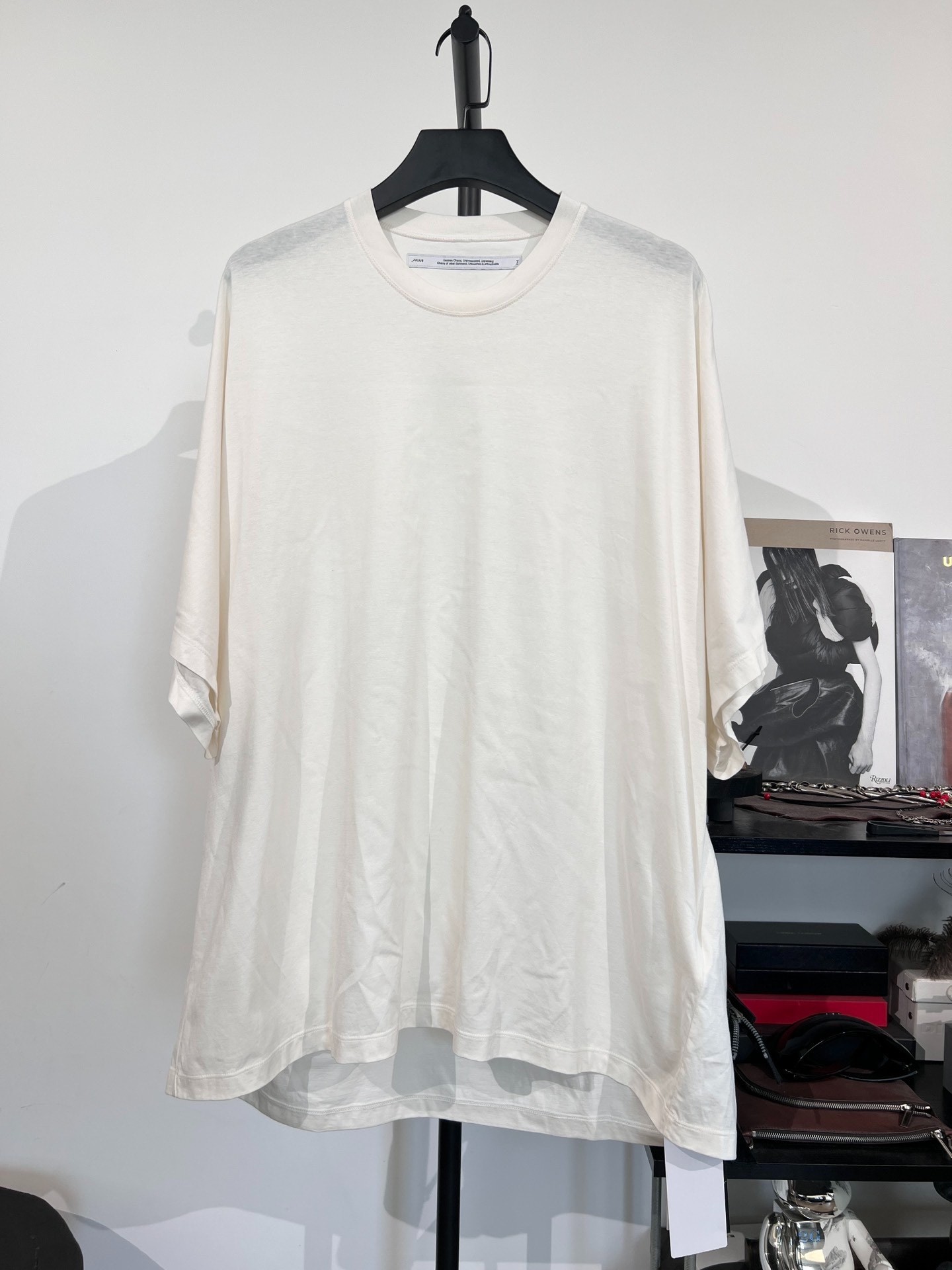 Julius 7 Cream Oversized T-Shirt