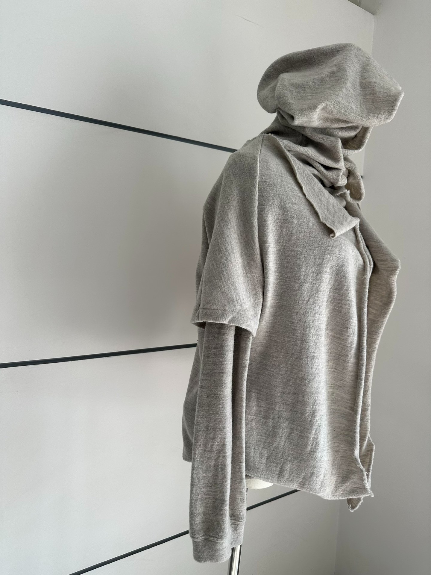 Y's Yohji Yamamoto 2-way Long Cardigan — label