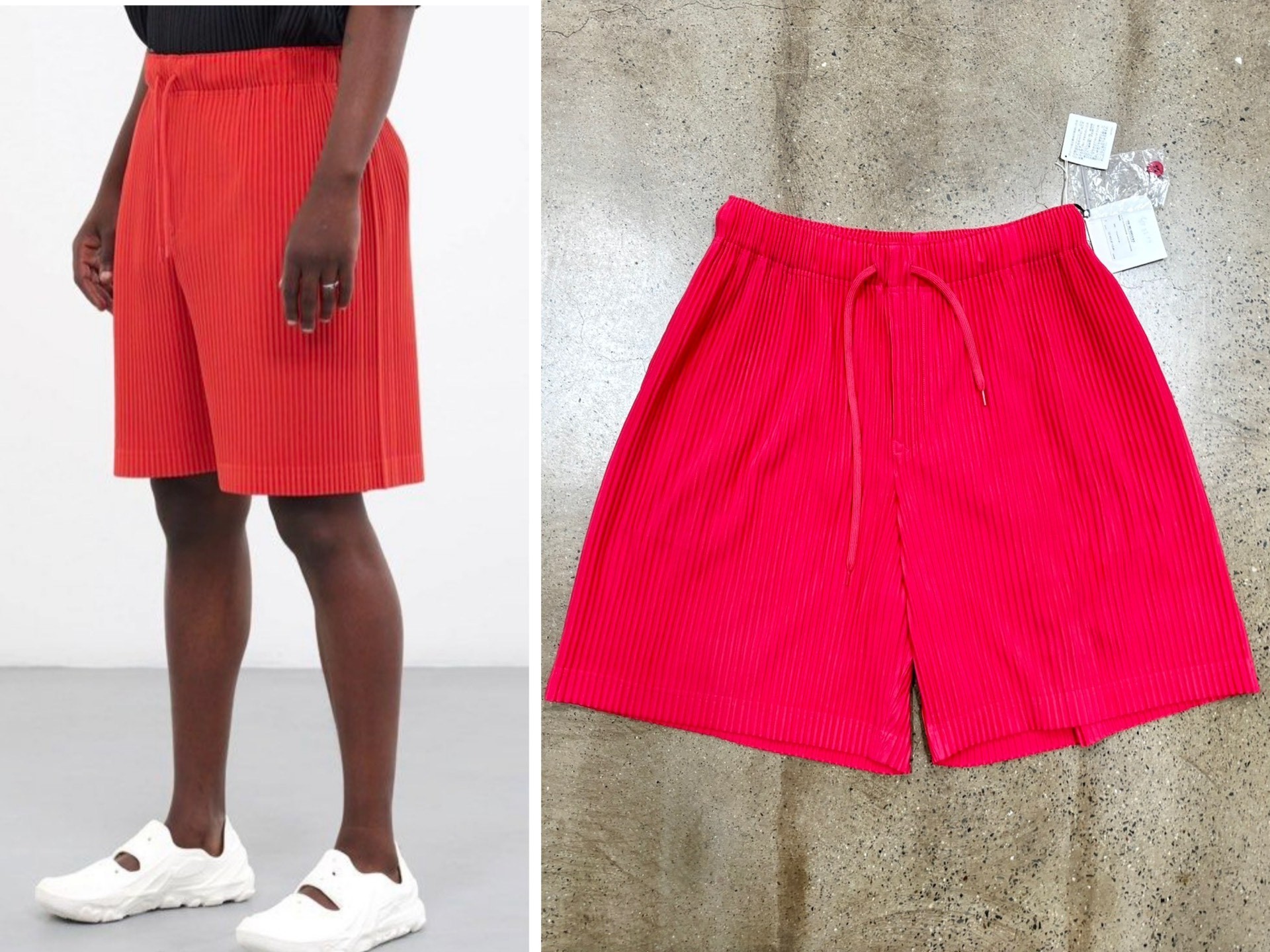 Issey Miyake Pleated Shorts