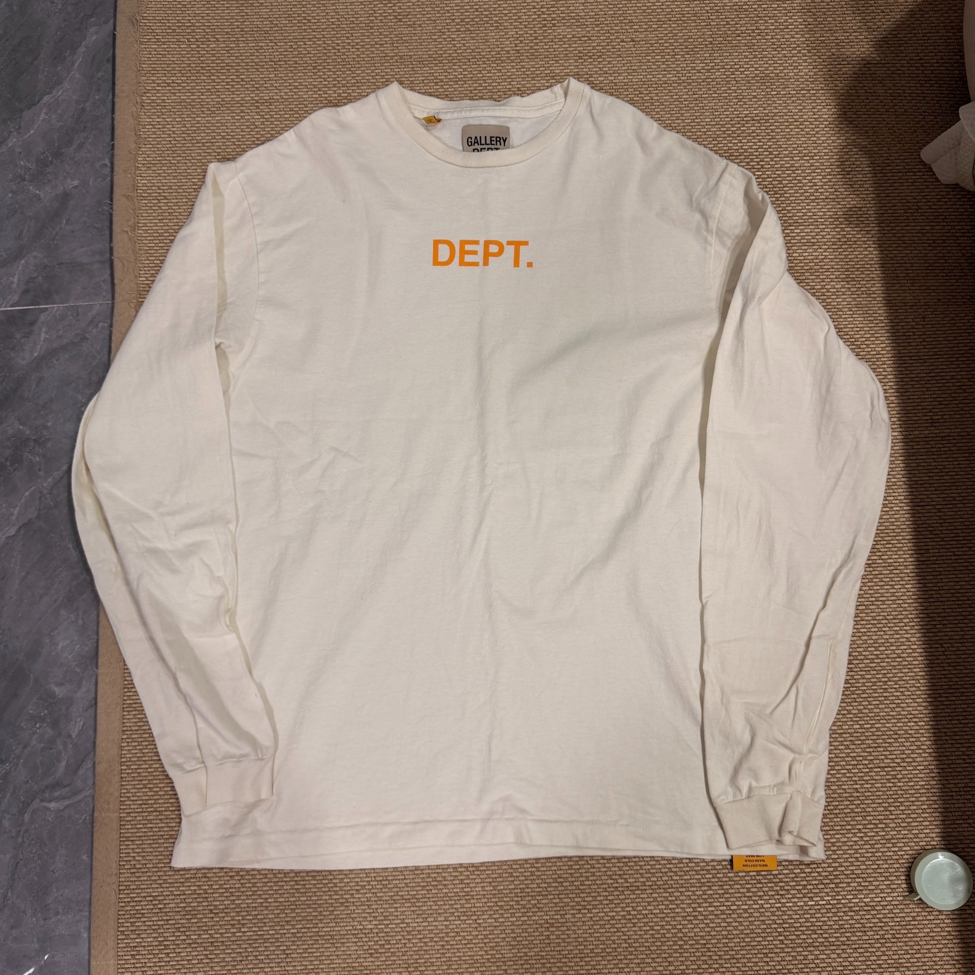 Gallery Dept Cream Long Sleeve Shirt