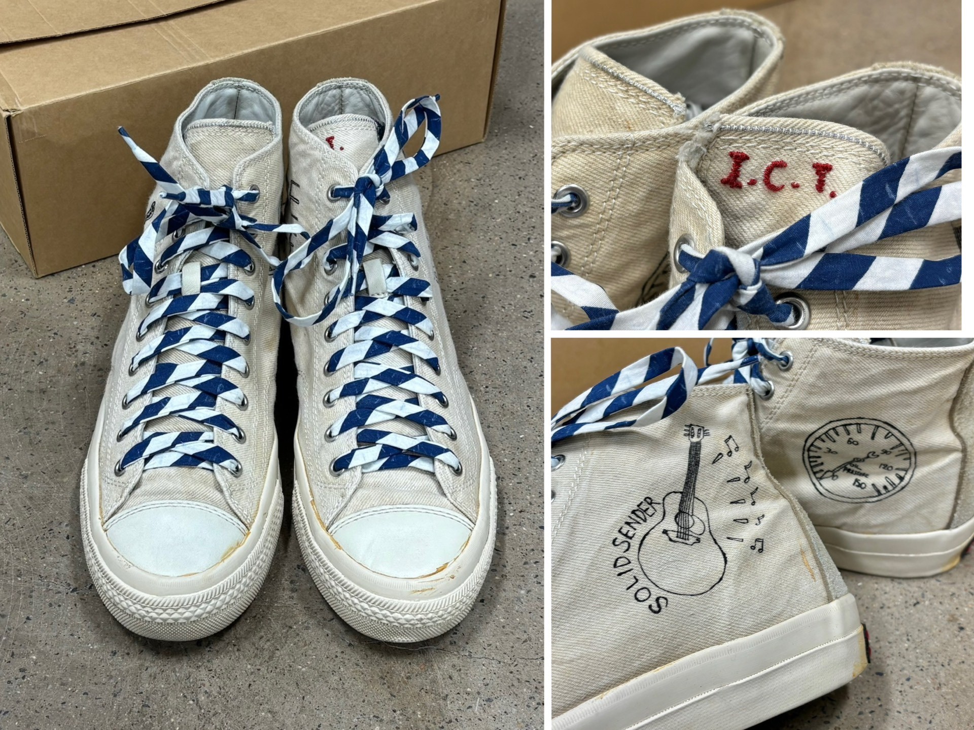 VISVIM ICT SKAGWAY HI Sneakers — detail