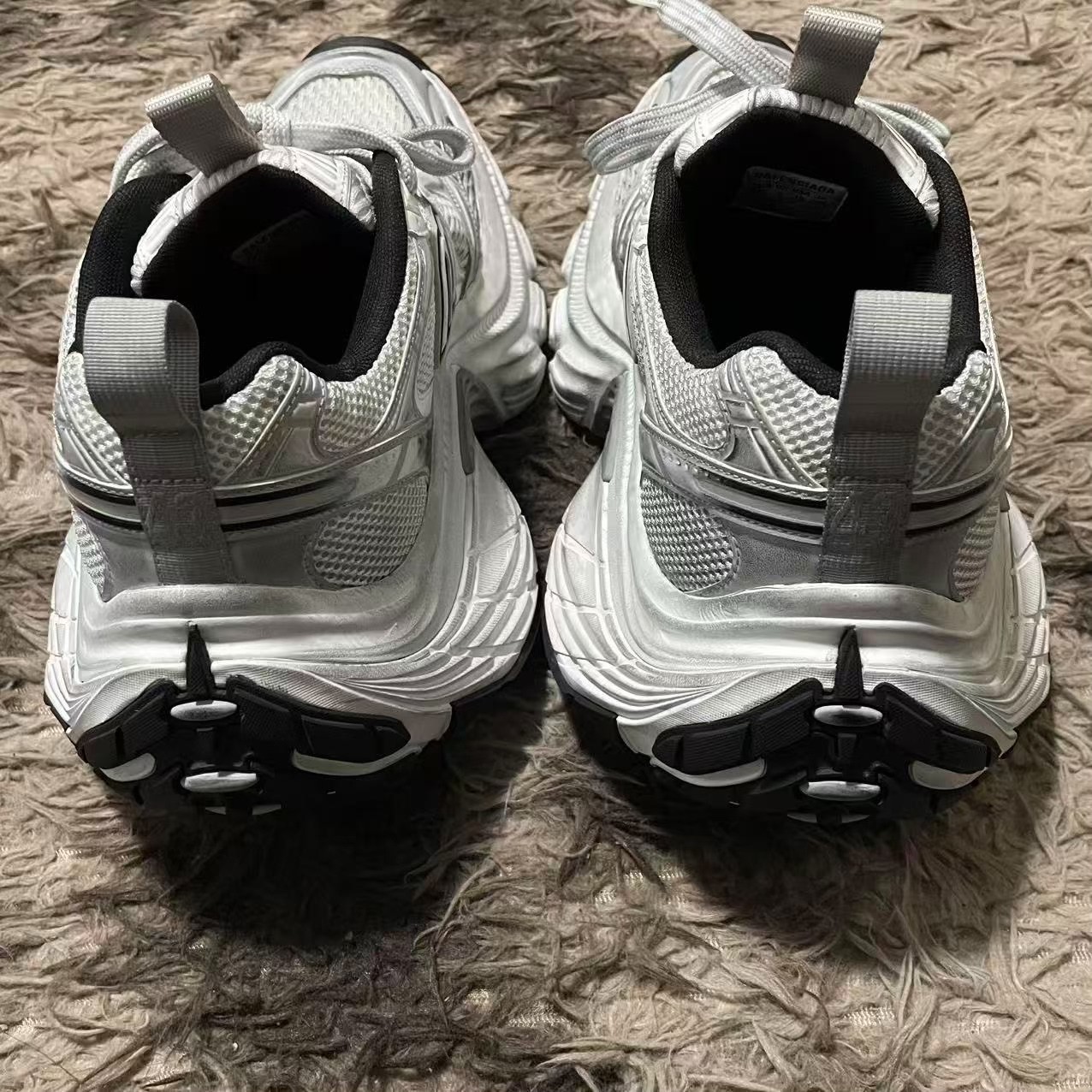 Balenciaga 10XL White Chunky Sneakers — back
