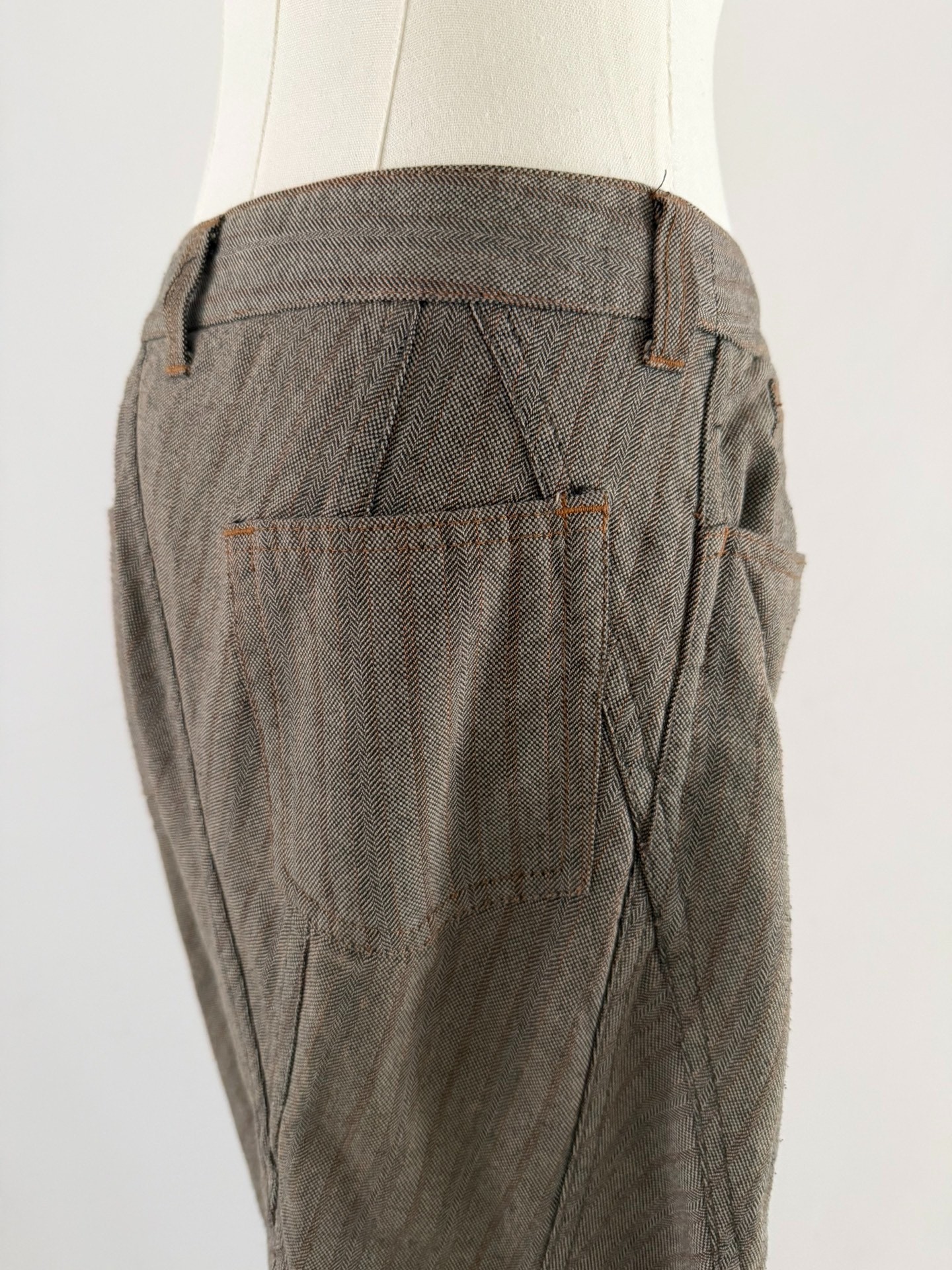 Junya Watanabe 02SS Fish Tail Skirt — back