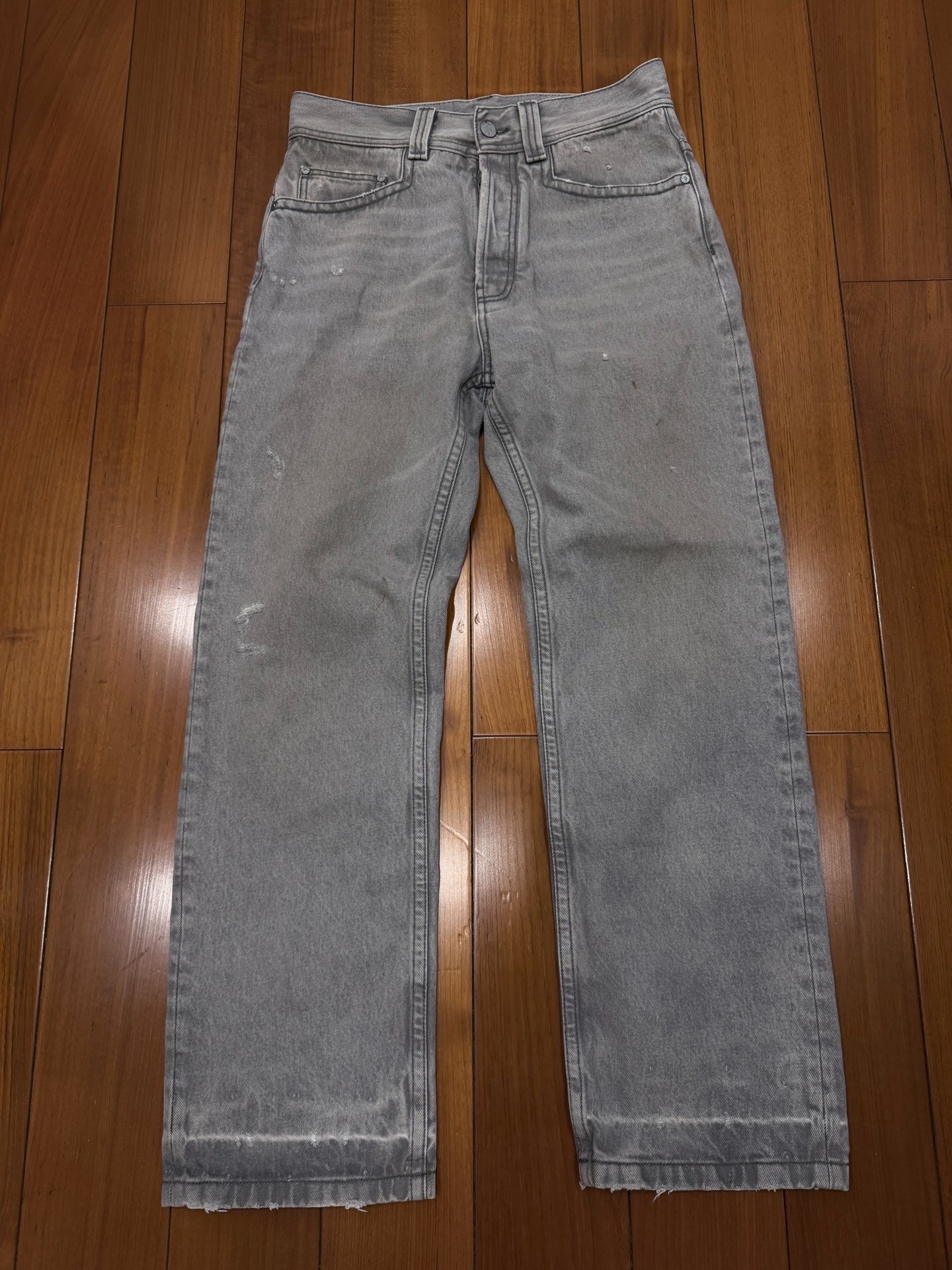 Palm Angels SS23 Faded Distressed Jeans