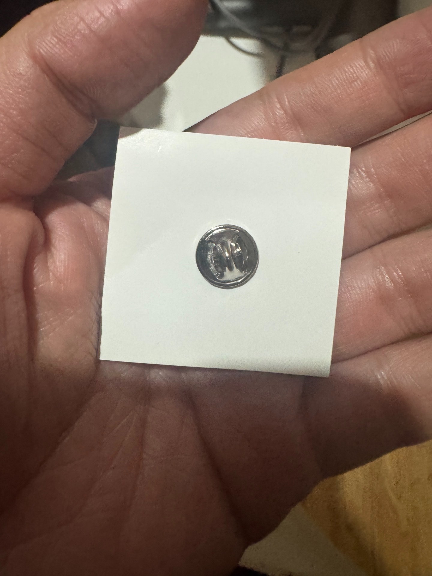 Iron Heart WORKS Inc. Logo Brooch — detail