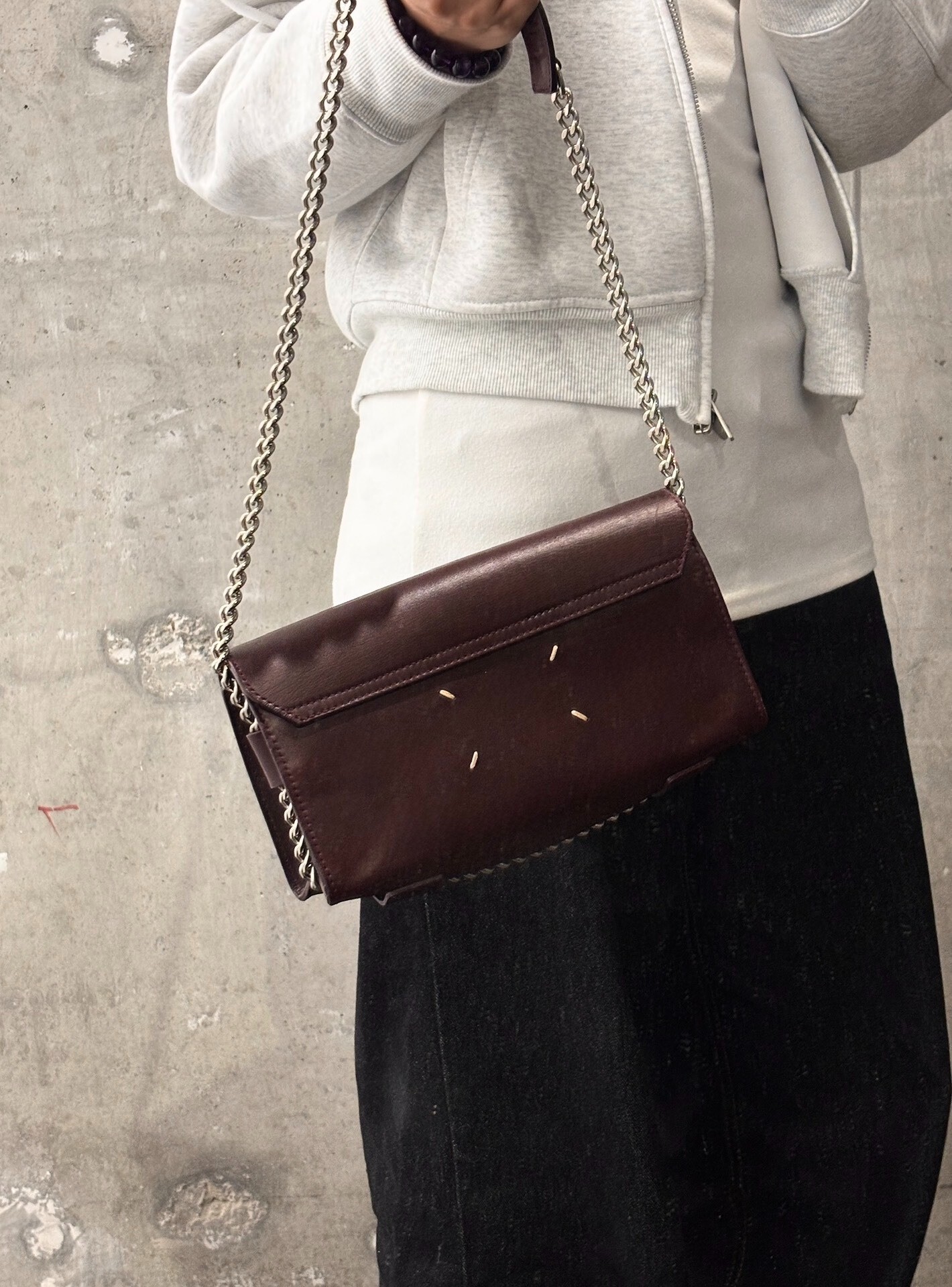 Maison Margiela 11 Chain Shoulder Bag — back