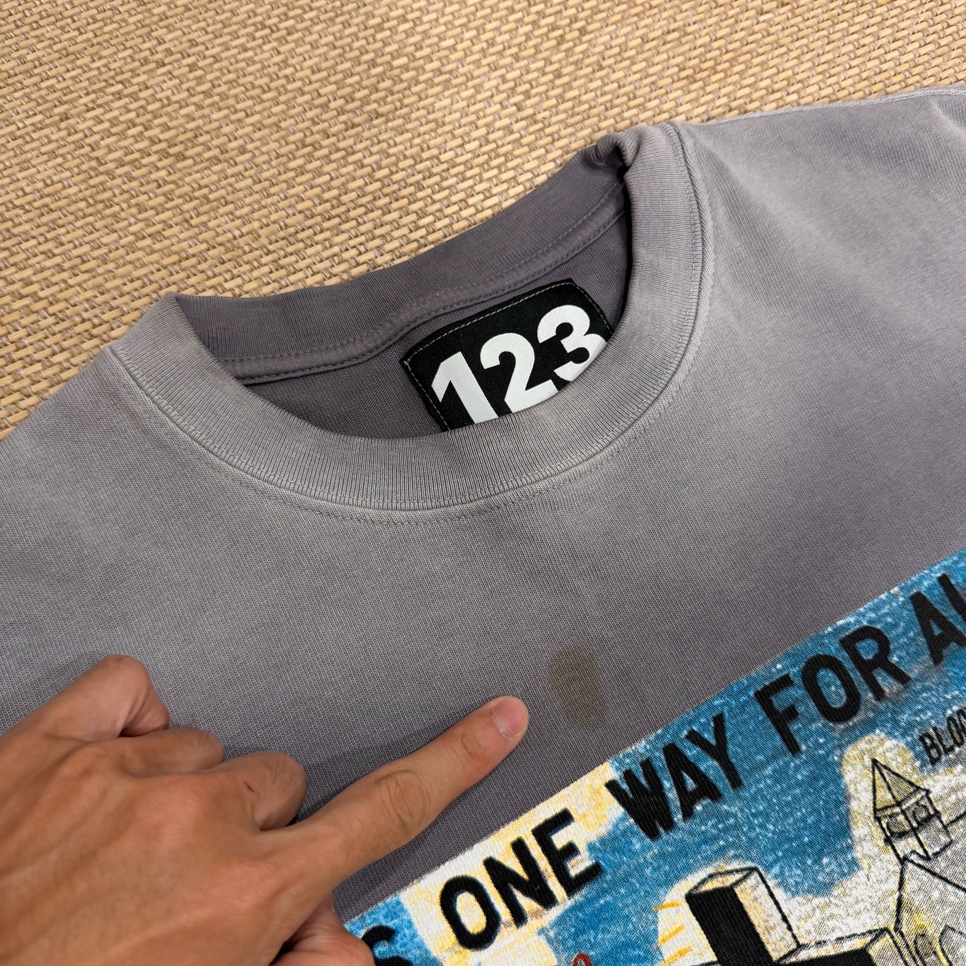 Union Market Graphic Long-Sleeve Sweatshirt — detail