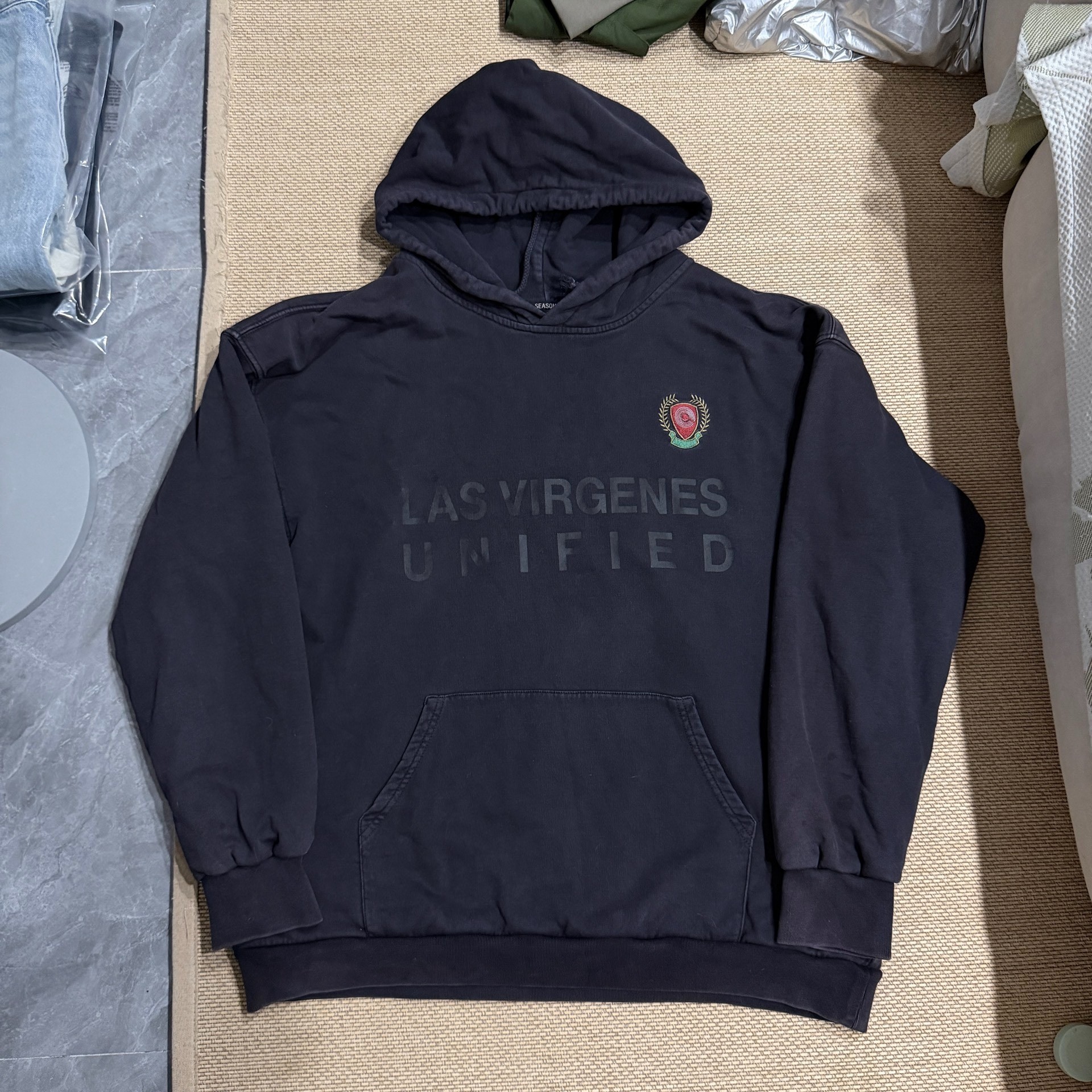 YEEZY Season5 Hoodie With Emblem