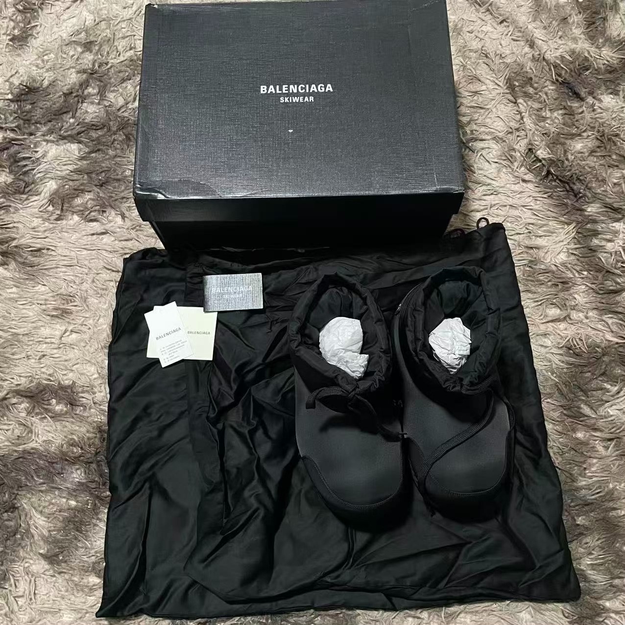 Balenciaga FW24 Skiwear Snow Boots