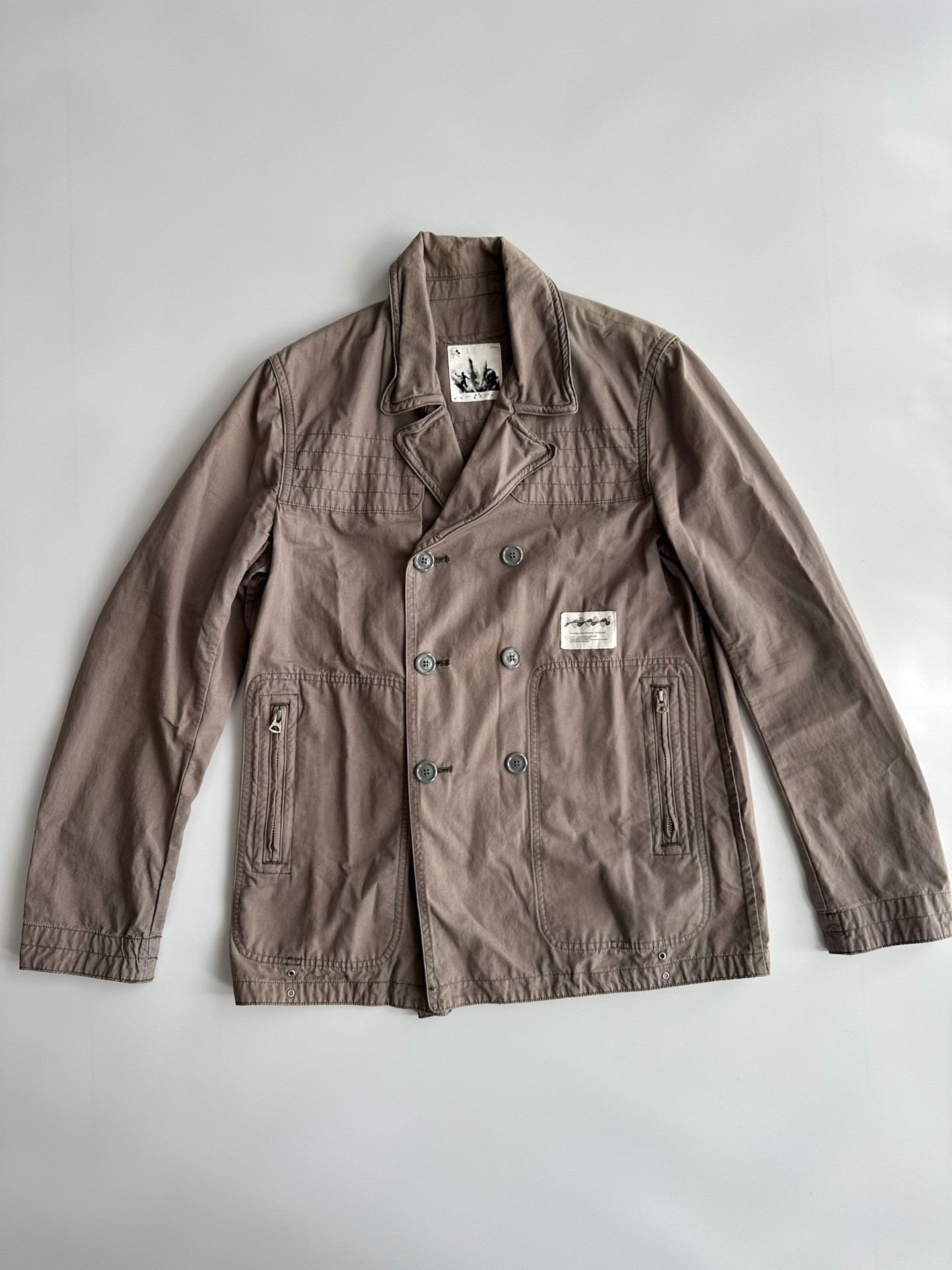 UNDERCOVER 11ss UNDERMAN Double-Breasted Jacket