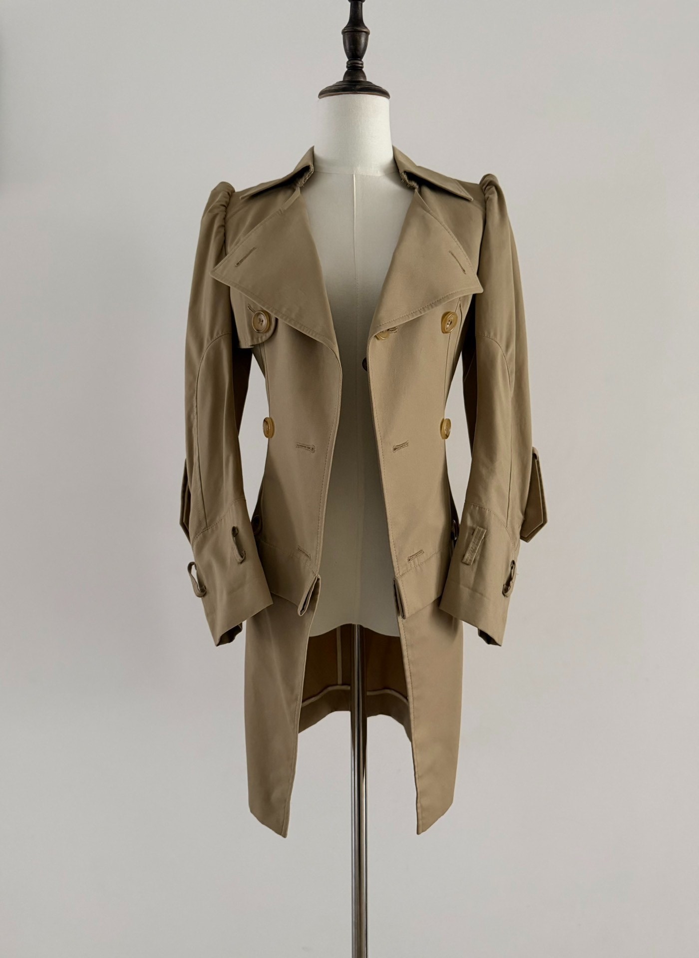 Junya Watanabe 06SS Deconstructed Trench — back