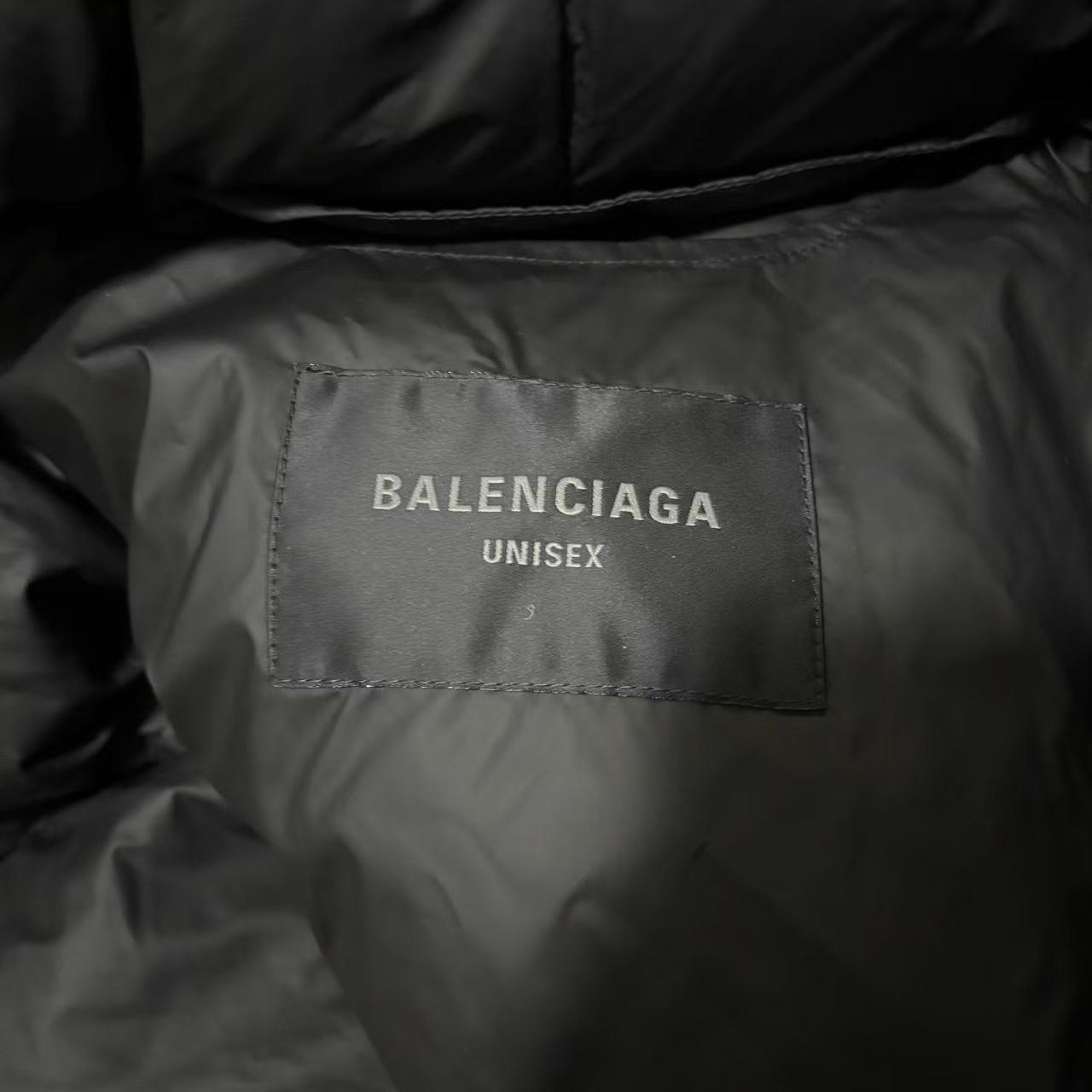 Balenciaga SS23 Down Puffer Jacket — detail