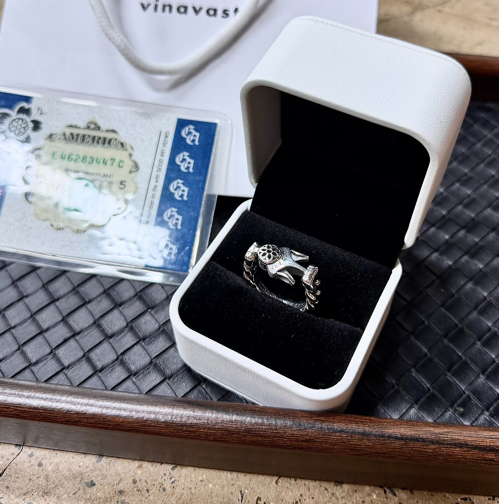 Good Art Hlywd Model 10 Ring — back