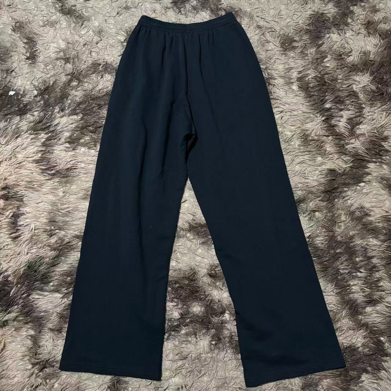 Balenciaga x Scholl Wide-leg Sweatpants — front