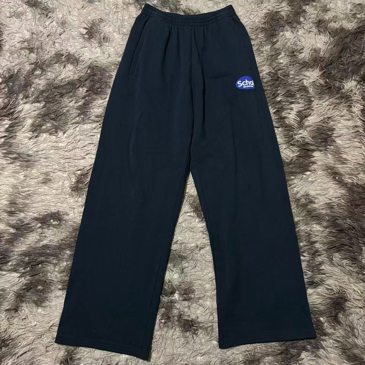 Balenciaga x Scholl Wide-leg Sweatpants