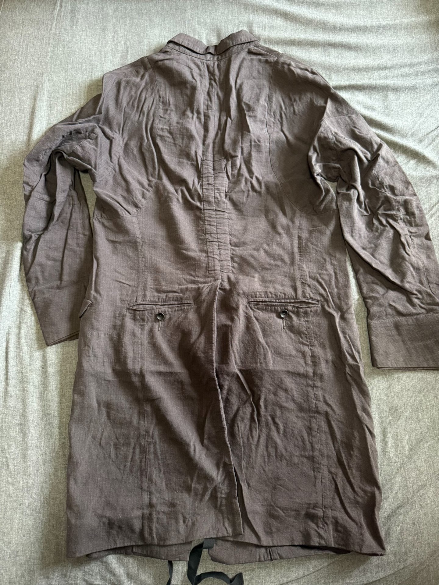Ziggy Chen 15SS Double Sleeve Long Jacket — front