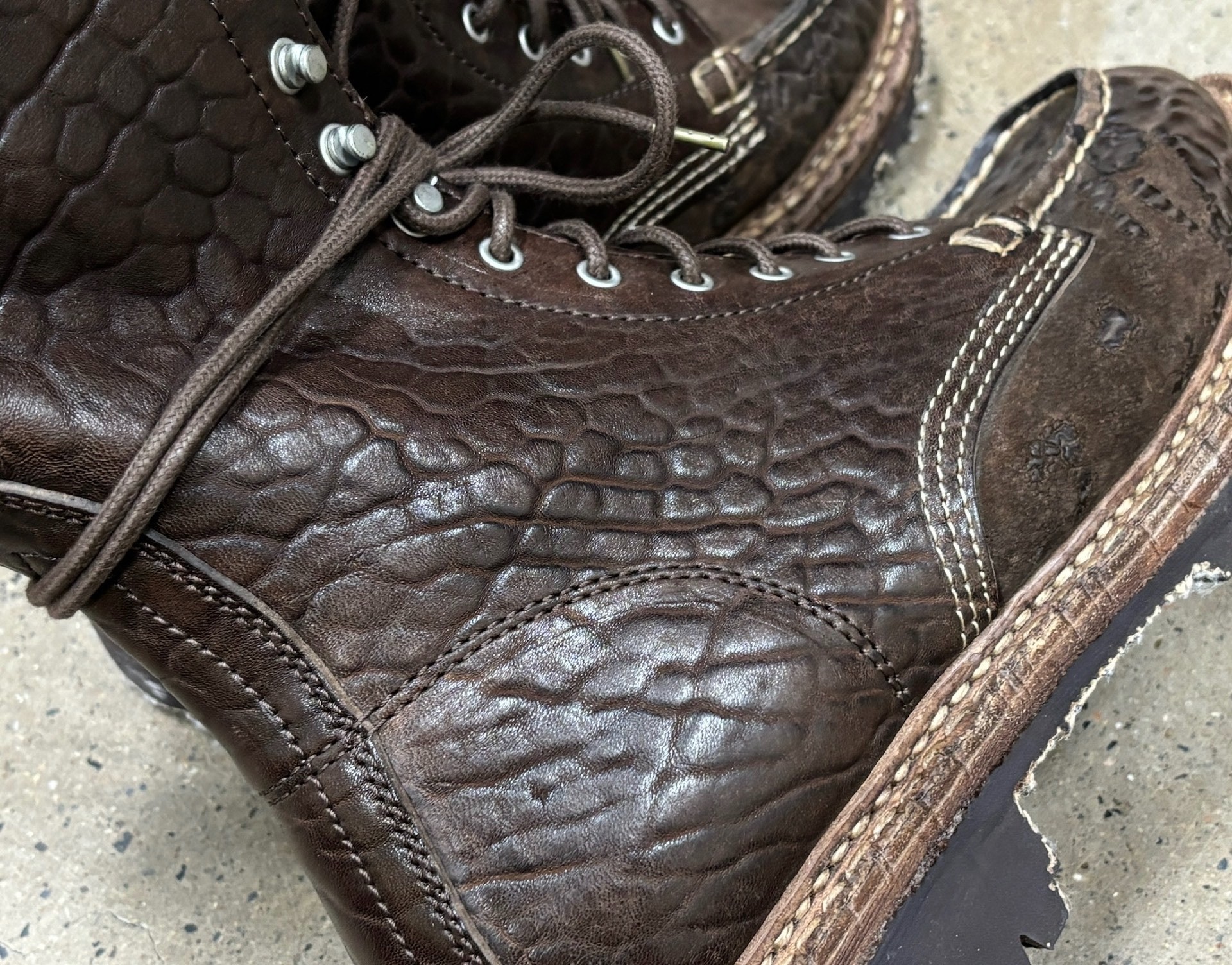 Visvim 24aw Scout Moc Boots — back