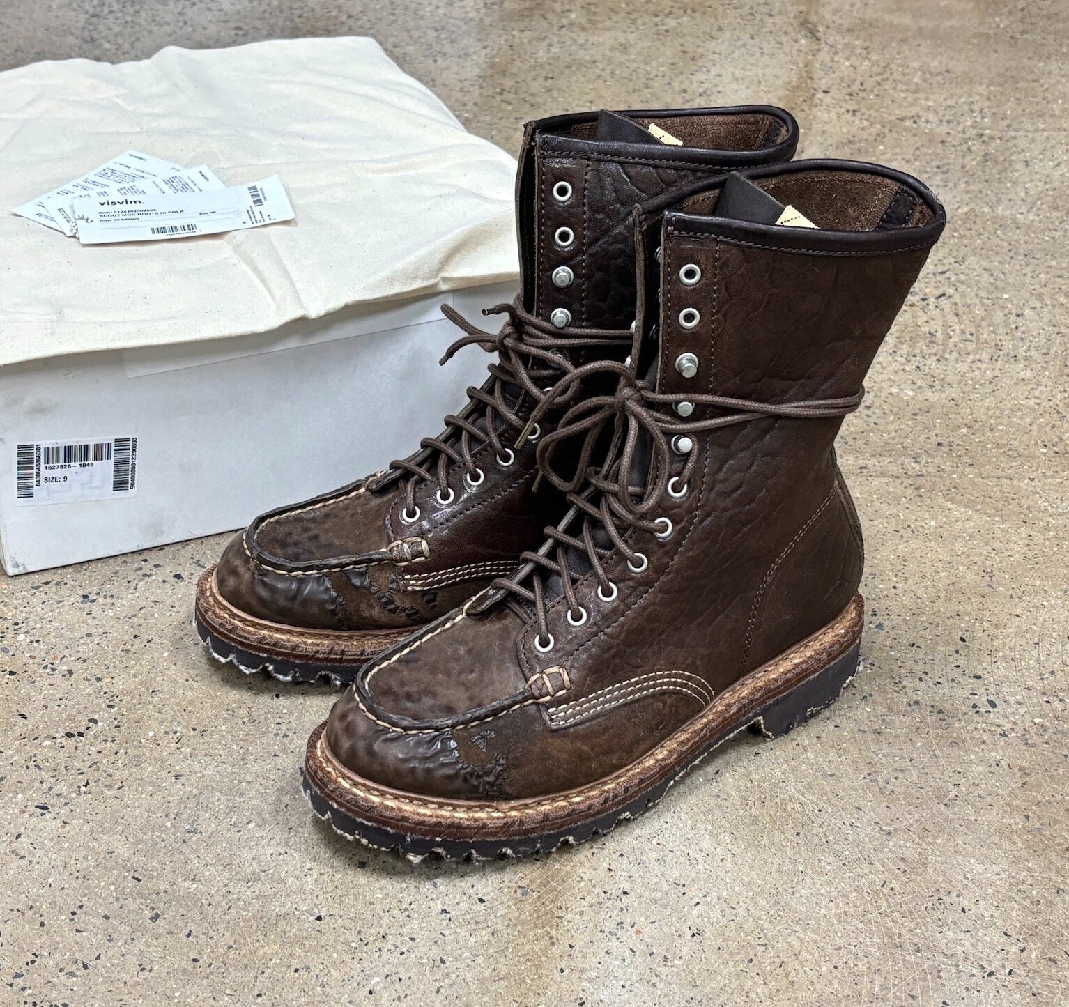 Visvim 24aw Scout Moc Boots