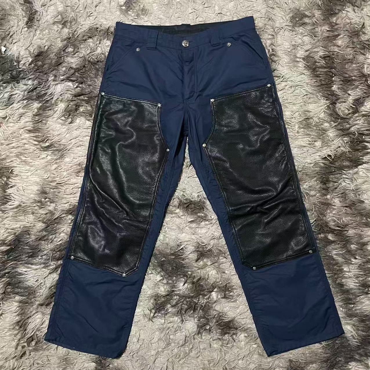 Chrome Hearts 26SS Navy Lumber Pants