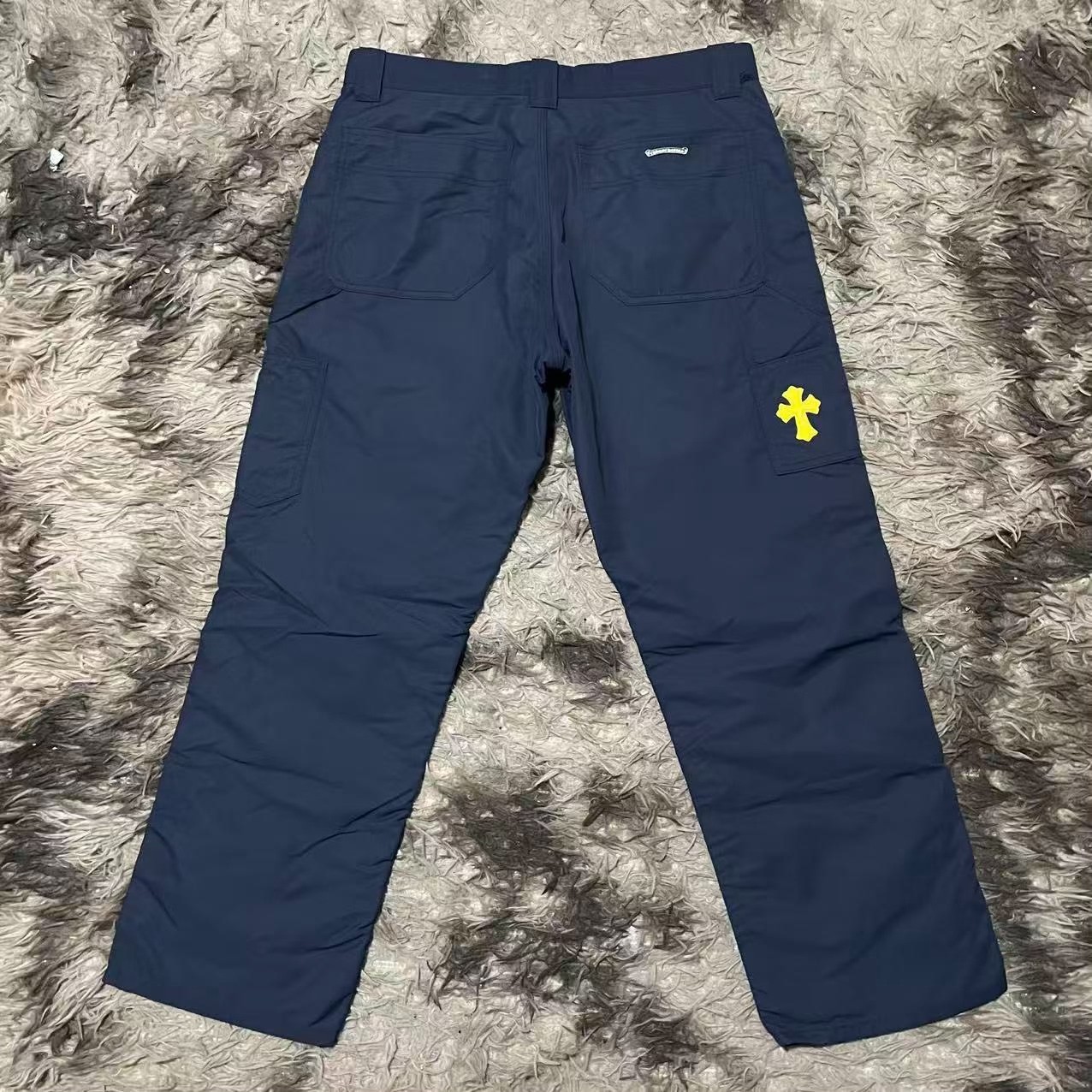 Chrome Hearts 26SS Navy Lumber Pants — front