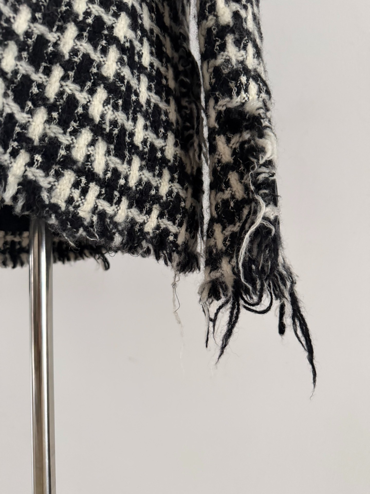 JUNYA WATANABE Houndstooth Bouclé Jacket — back