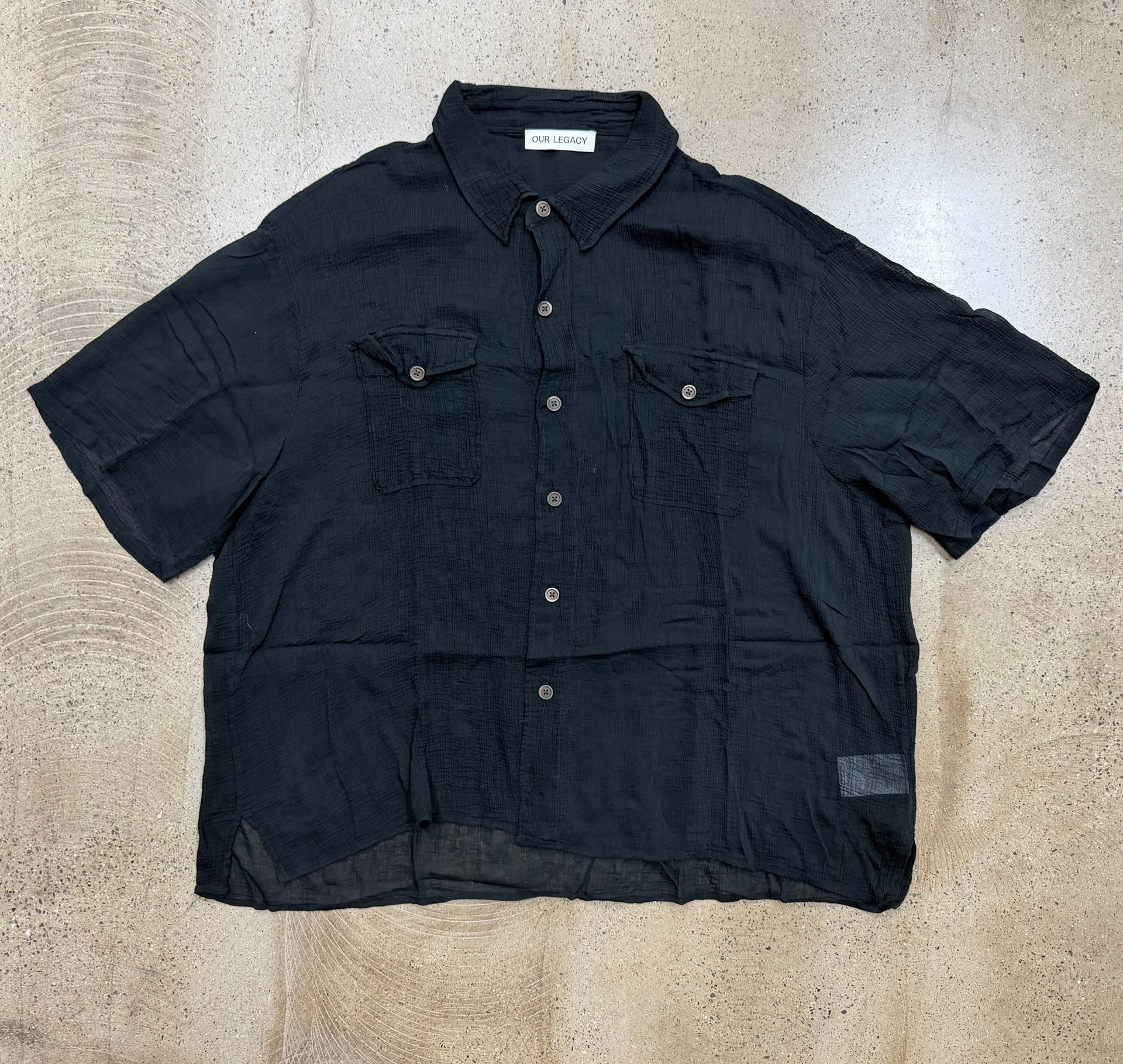 Our Legacy Military Short Sleeve Shirt