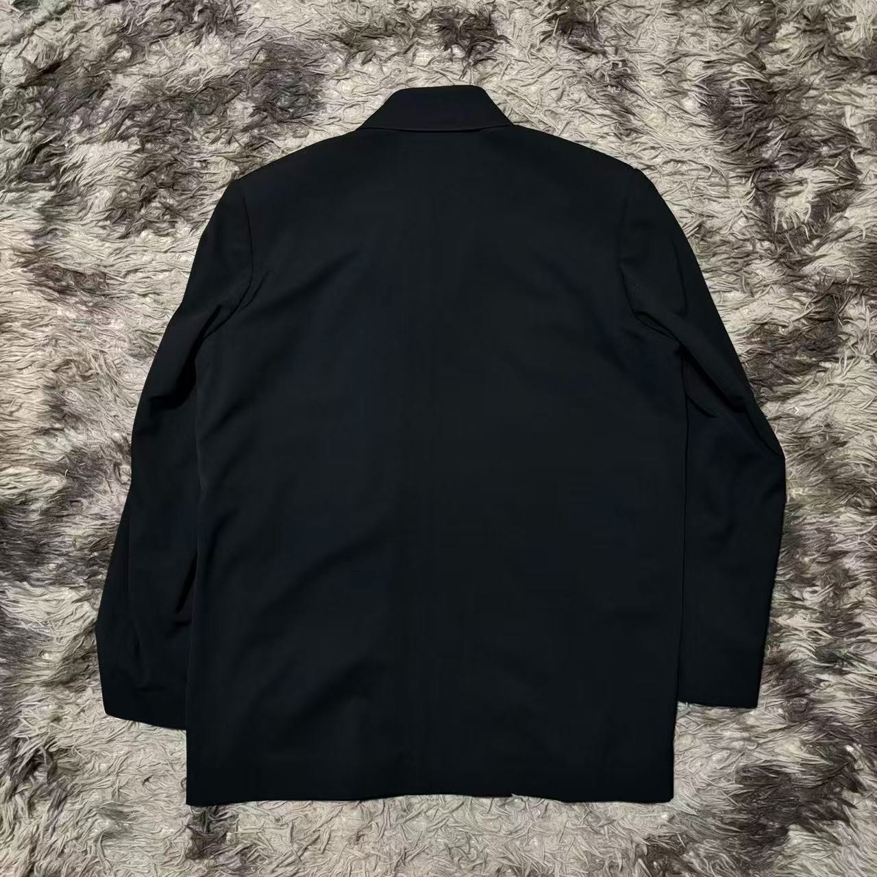 Balenciaga 21AW Padded Shoulder Jacket — front
