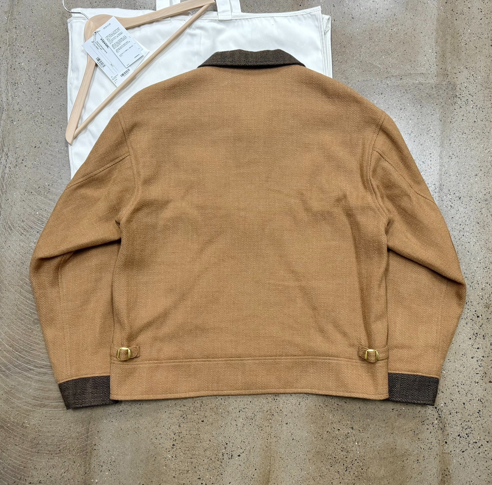 Visvim 26SS STRATO Beige Jacket — front