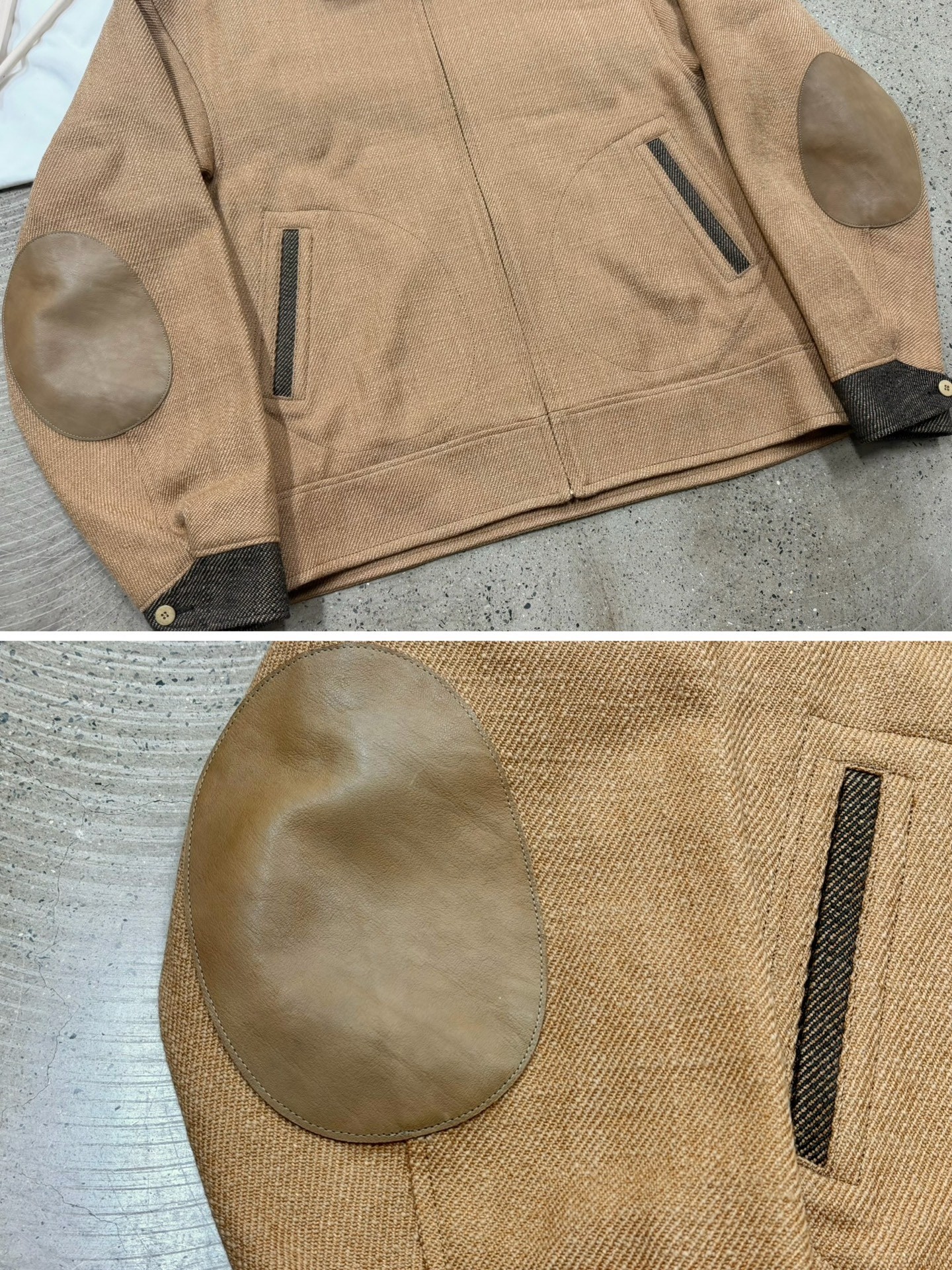 Visvim 26SS STRATO Beige Jacket — label