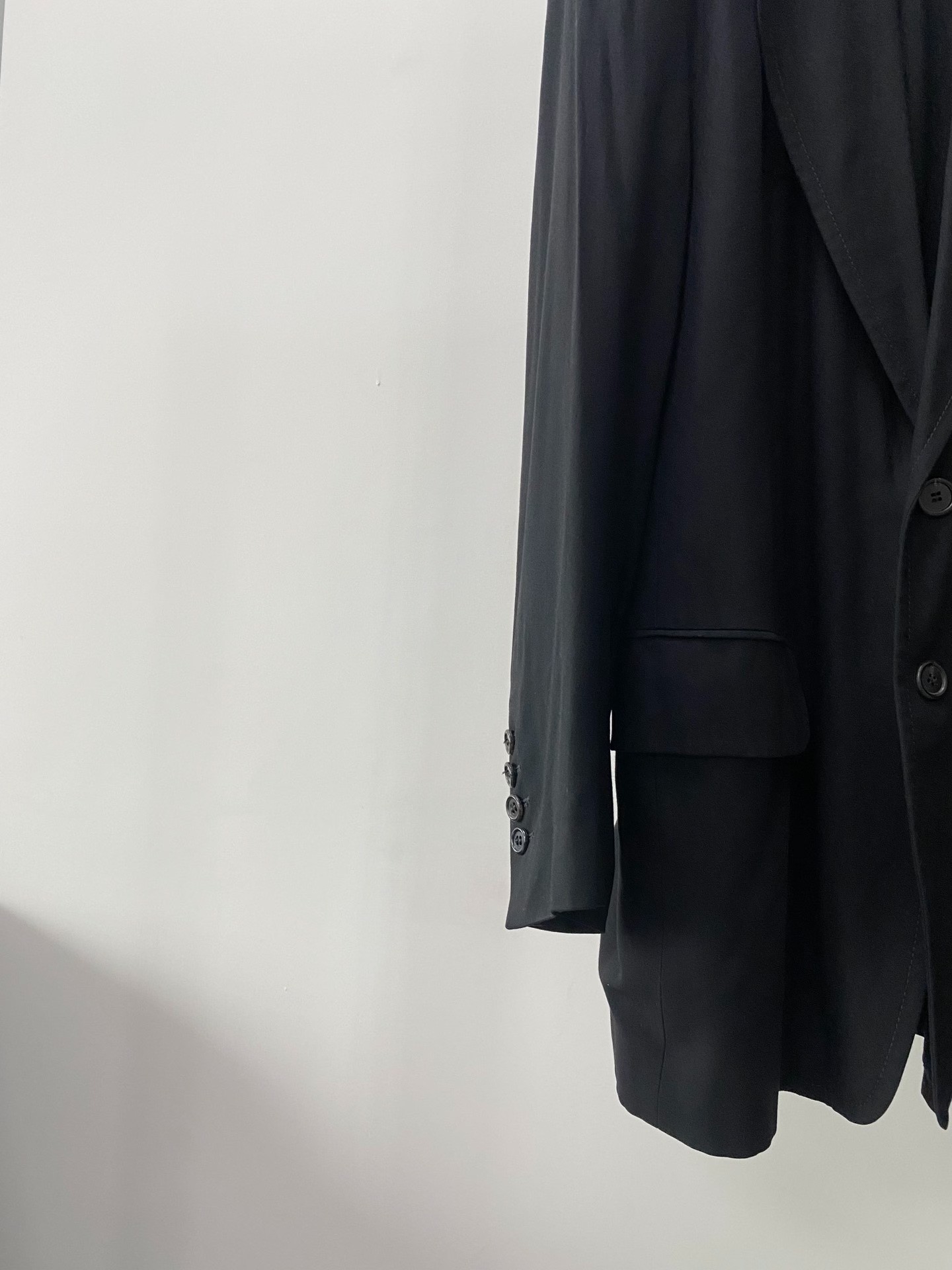 Ann Demeulemeester 1998 Fall Blazer — label