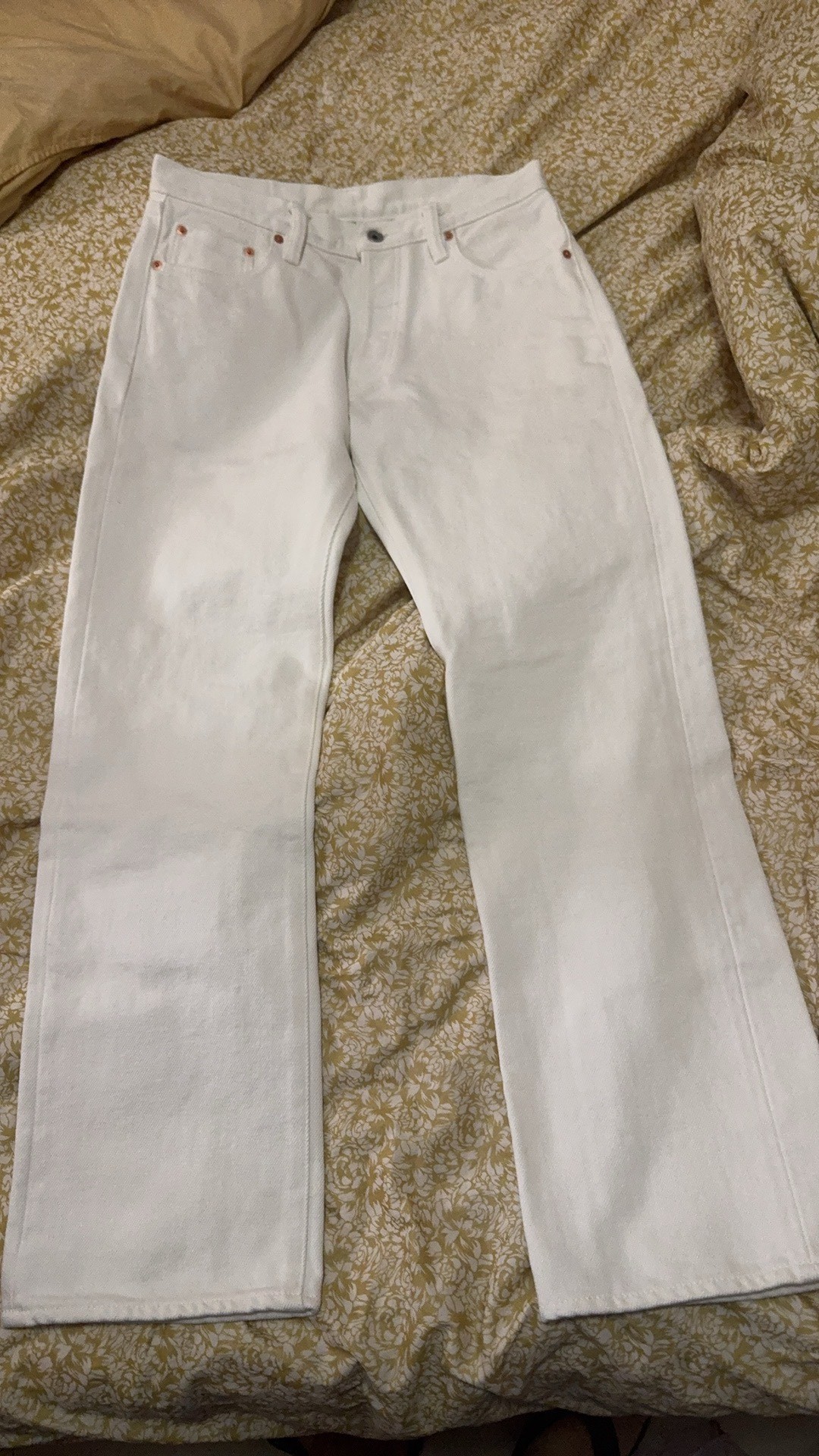 Iron Heart 634s-wh 21oz White Jeans